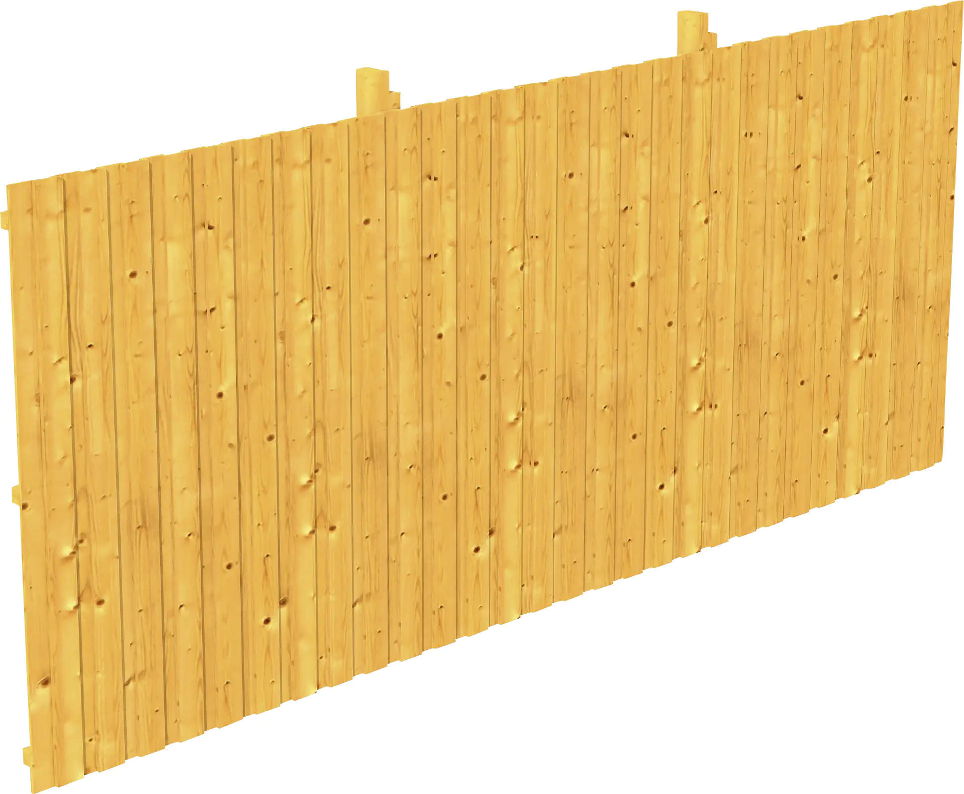 SKAN HOLZ Rückwand Deckelschalung 550 x 220 cm Fichte