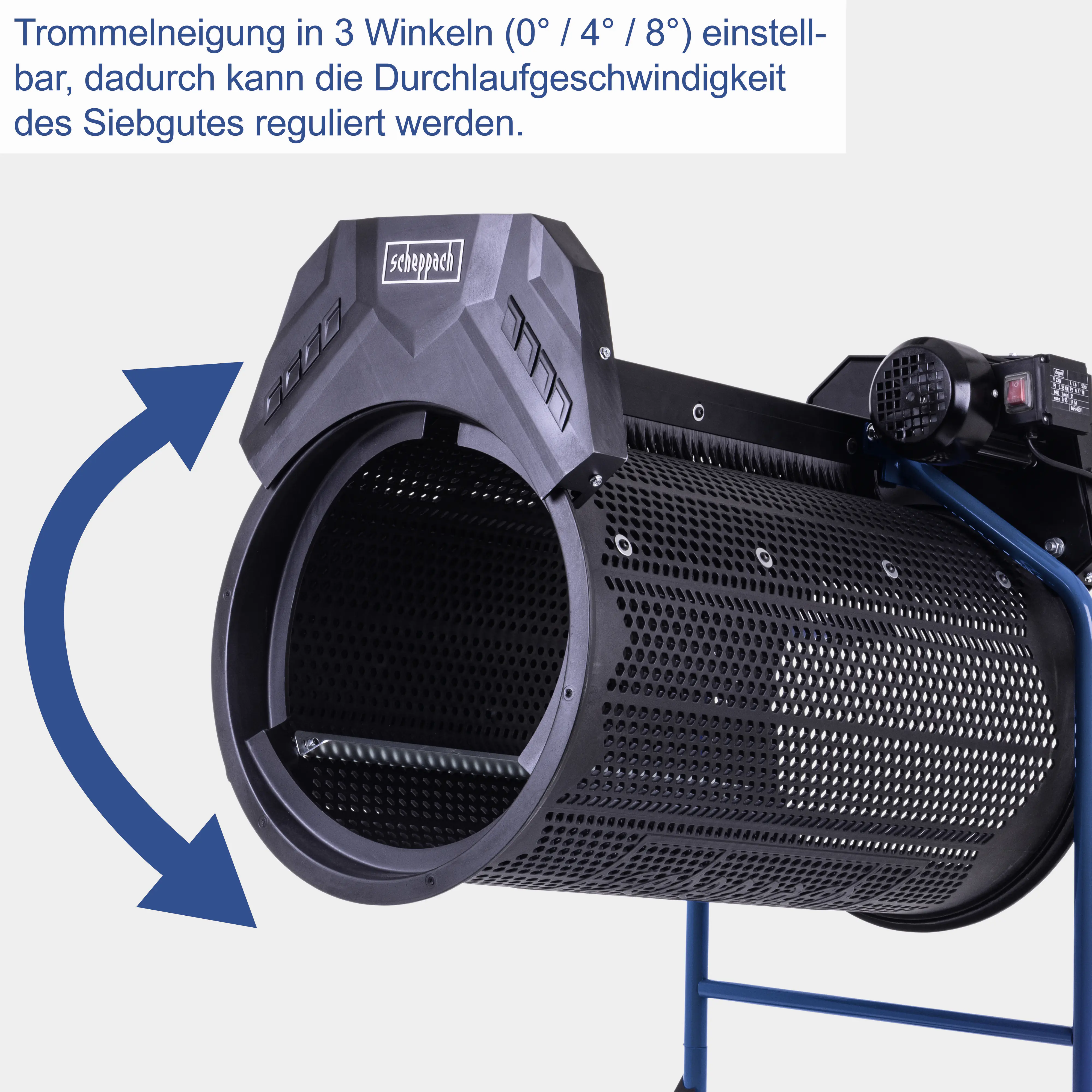 Scheppach Rollsieb RS500 Ø 40 x 60 cm