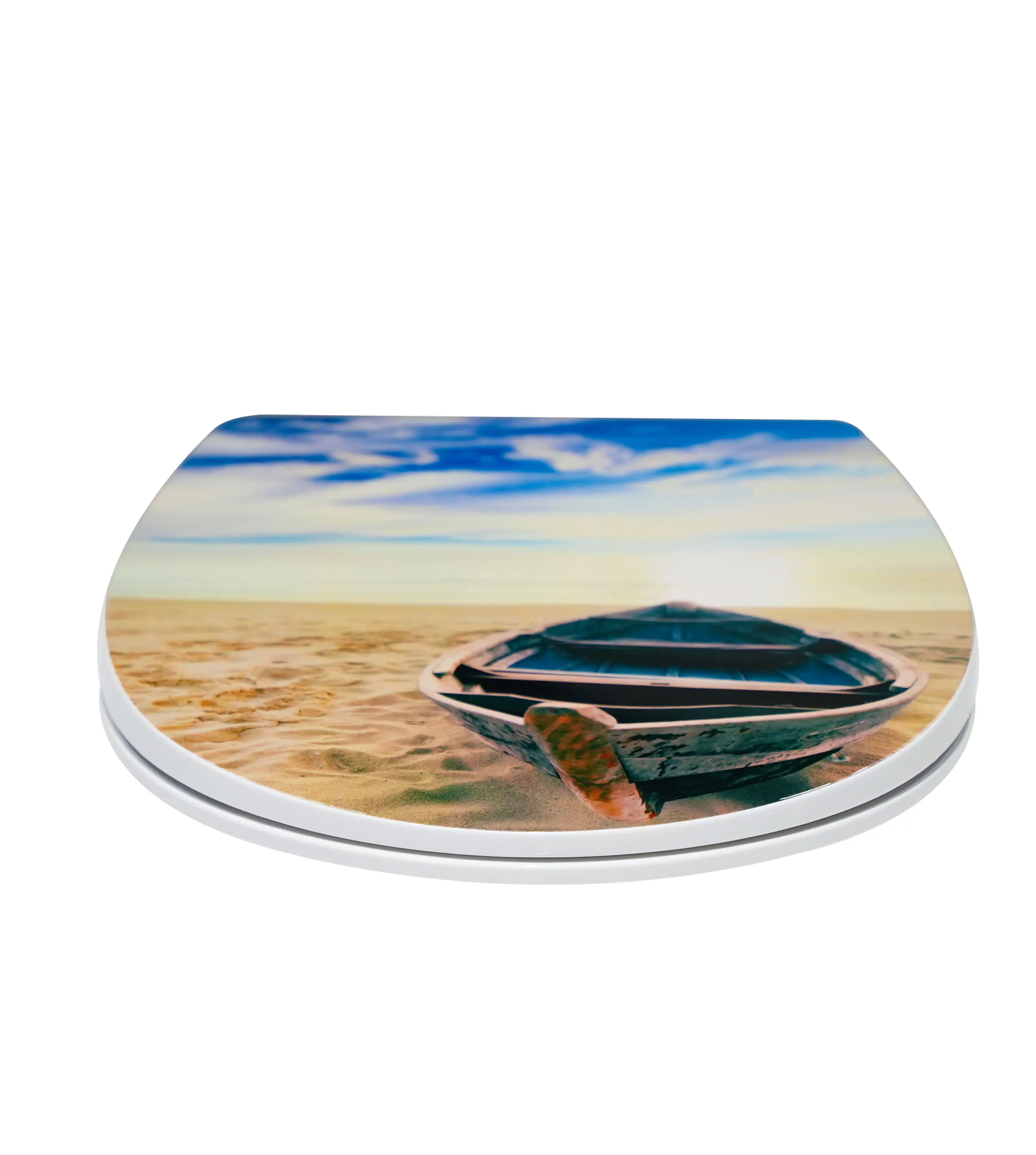 Primaster WC-Sitz mit Absenkautomatik Holzboot