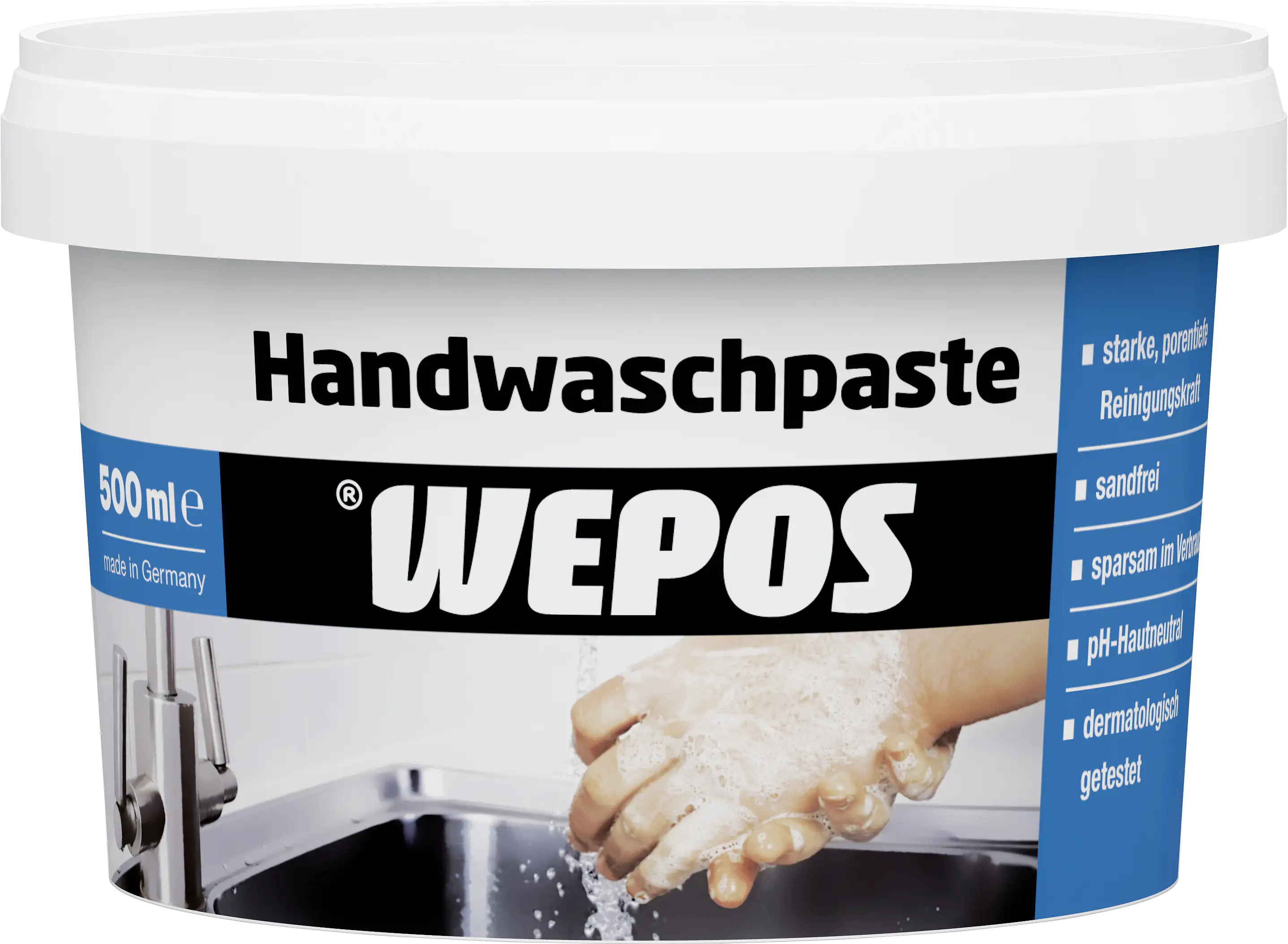 4250295104013_1032506 Wepos Handwaschpaste 500 ml