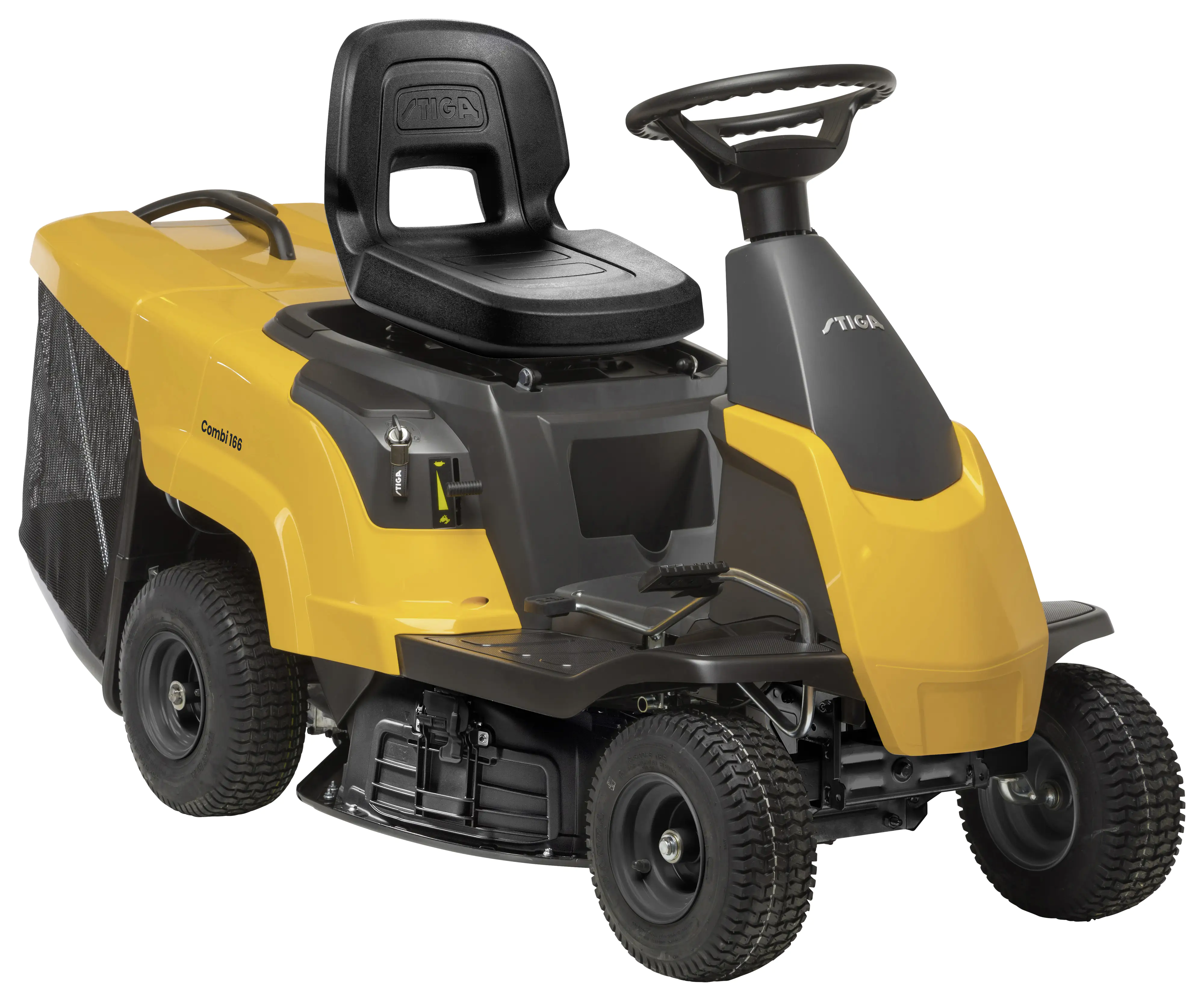 Stiga Benzin Rasentraktor Combi 166 3,6 kW, 66 cm Schnittbreite Stiga Benzin Rasentraktor Combi 166 3,6 kW, 66 cm Schnittbreite