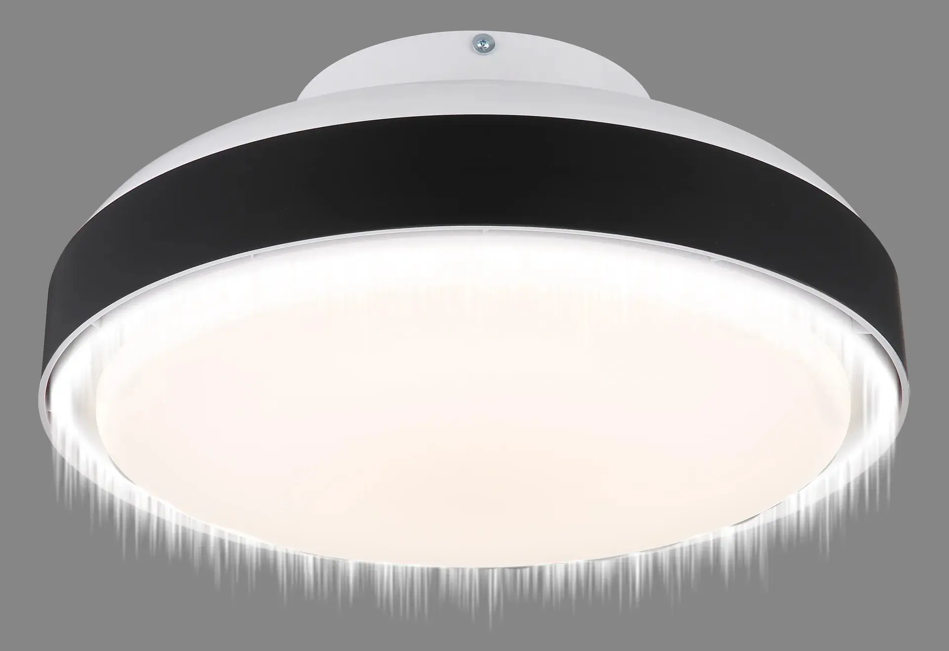 Globo Deckenventilator Carney Ø 45 cm 35 W schwarz CCT