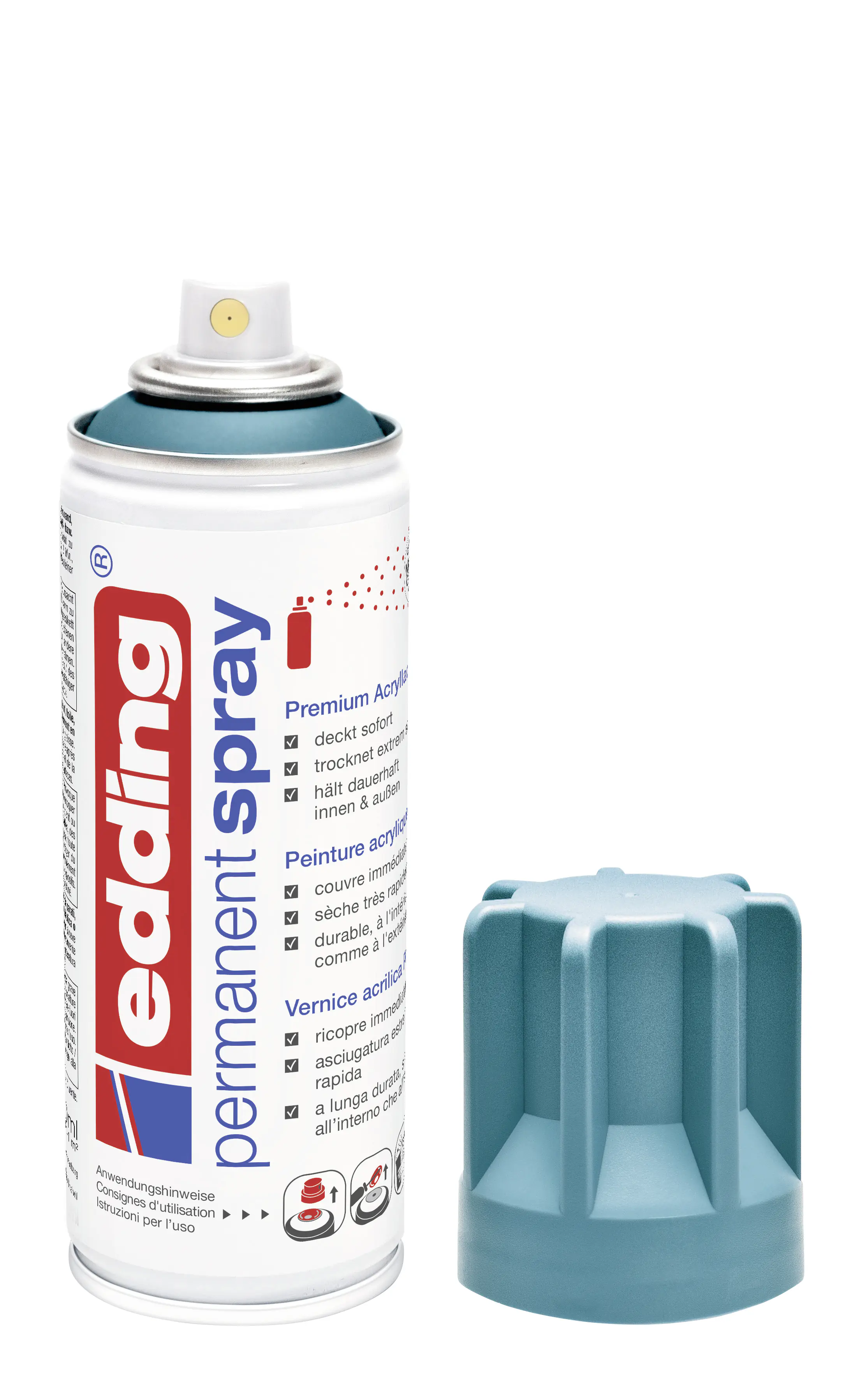 edding 5200 Permanent Spray Premium petrol matt Acrylic Paint
