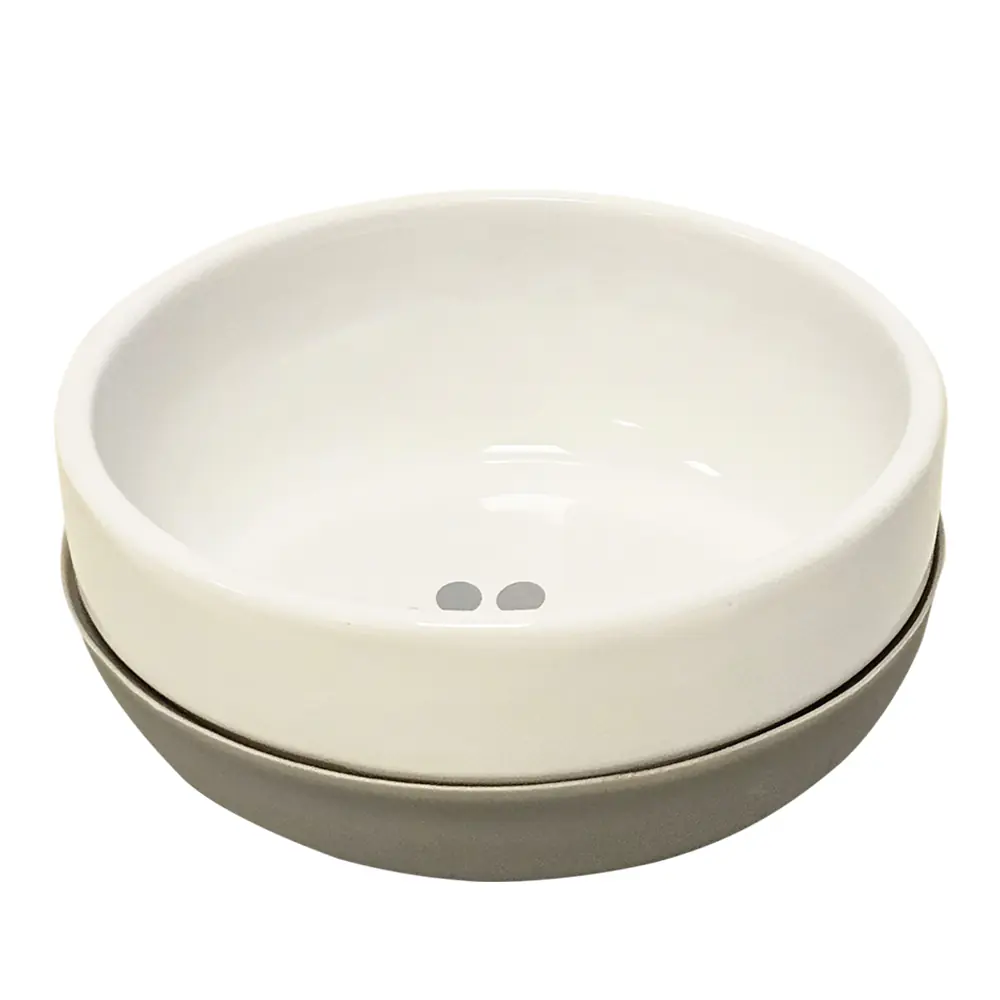 Nobby Keramiknapf Sabit rutschfest weiß/grau 1250 ml Nobby Keramiknapf Sabit rutschfest weiß/grau 1250 ml