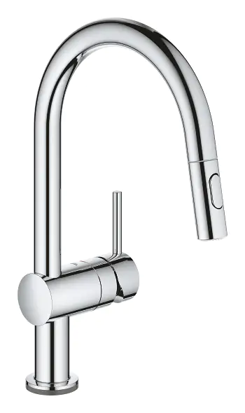 Grohe Spültischarmatur Flair Touch verchromt, mit Handbrause Grohe Spültischarmatur Flair Touch verchromt, mit Handbrause