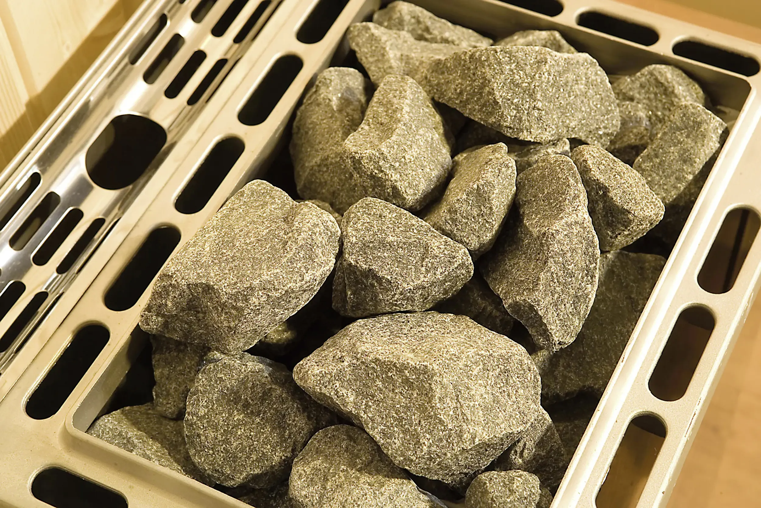 Weka Diabas Saunasteine Echte, finnische Natursteine