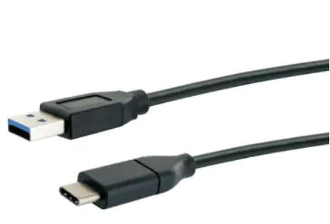Schwaiger Sync und Ladekabel USB 3.1 auf USB 3.0 A, dunkelgrau