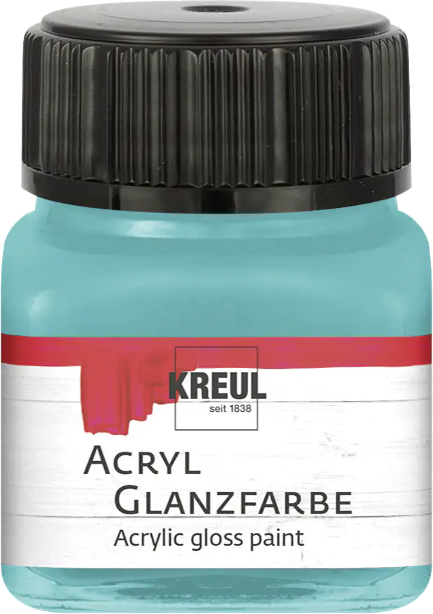 Kreul Acryl Glanzfarbe türkis 20 ml