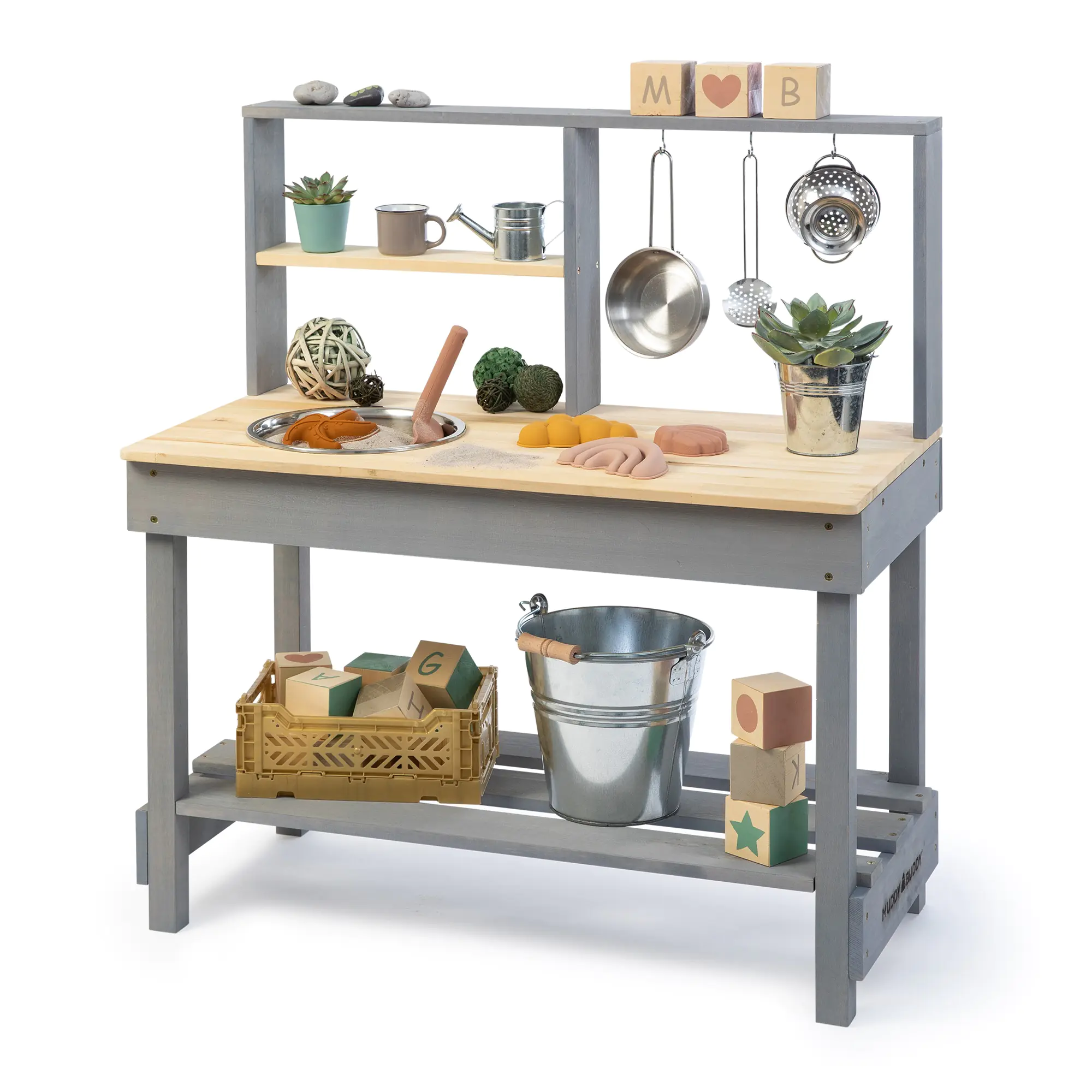 Muddy Buddy Matschküche Mud Starter 80 x 40 x 90 cm Muddy Buddy Matschküche Mud Starter 80 x 40 x 90 cm