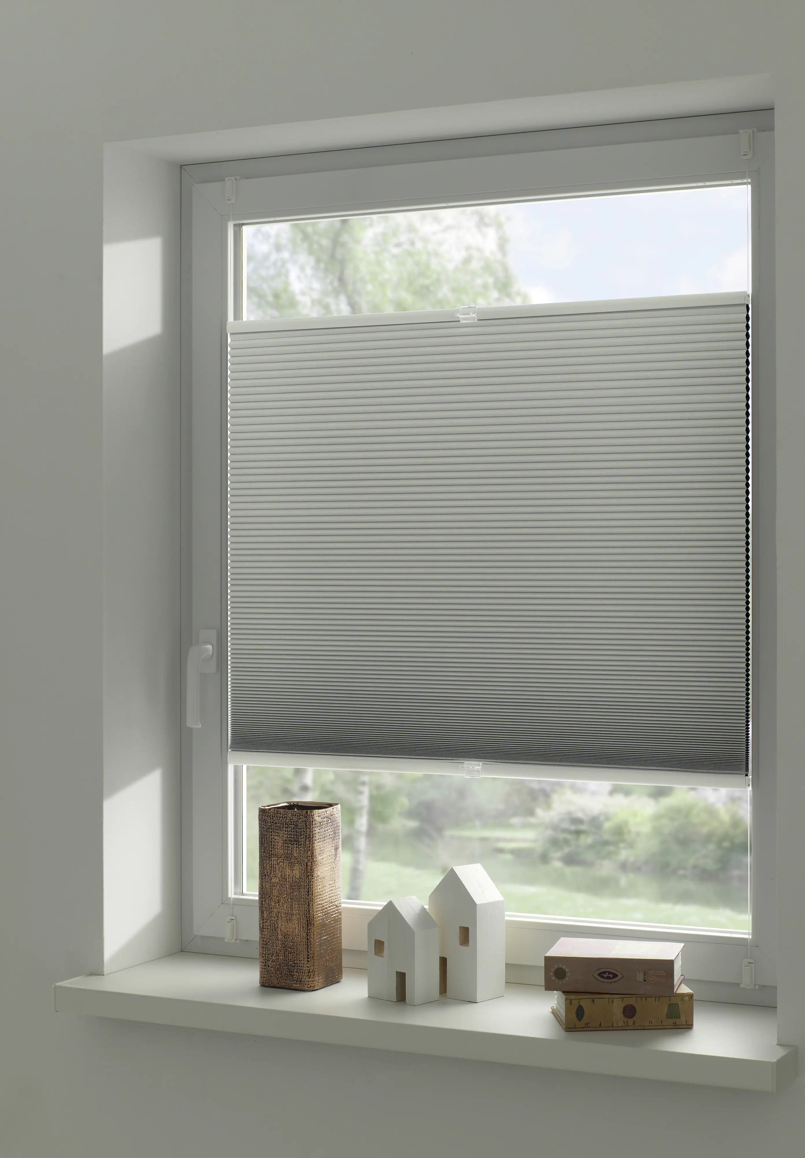 Gardinia Plissee-Falzklemmträger Concept weiß Gardinia Plissee-Falzklemmträger Concept weiß