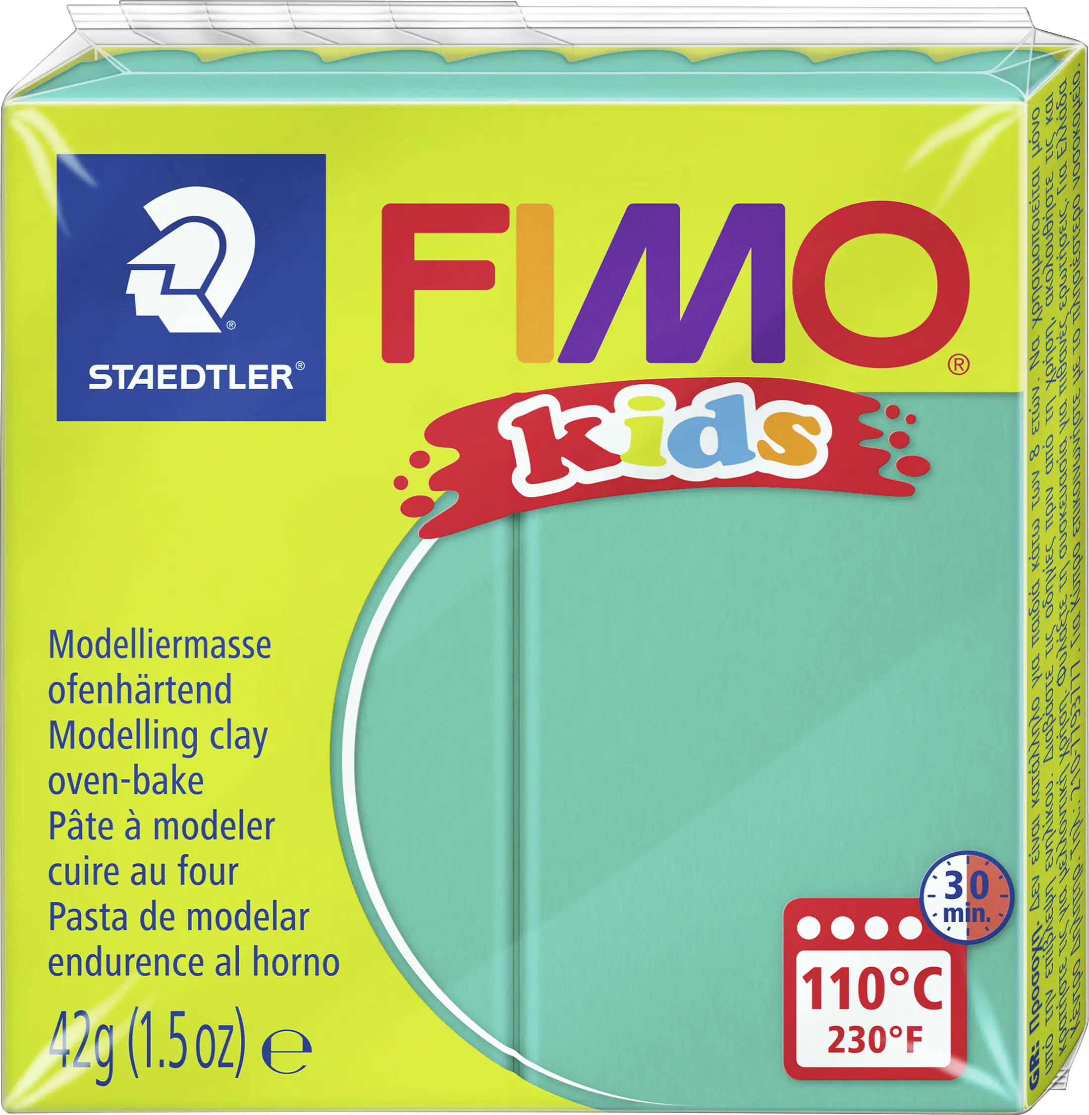 Fimo Kids Modelliermasse grün 42 g