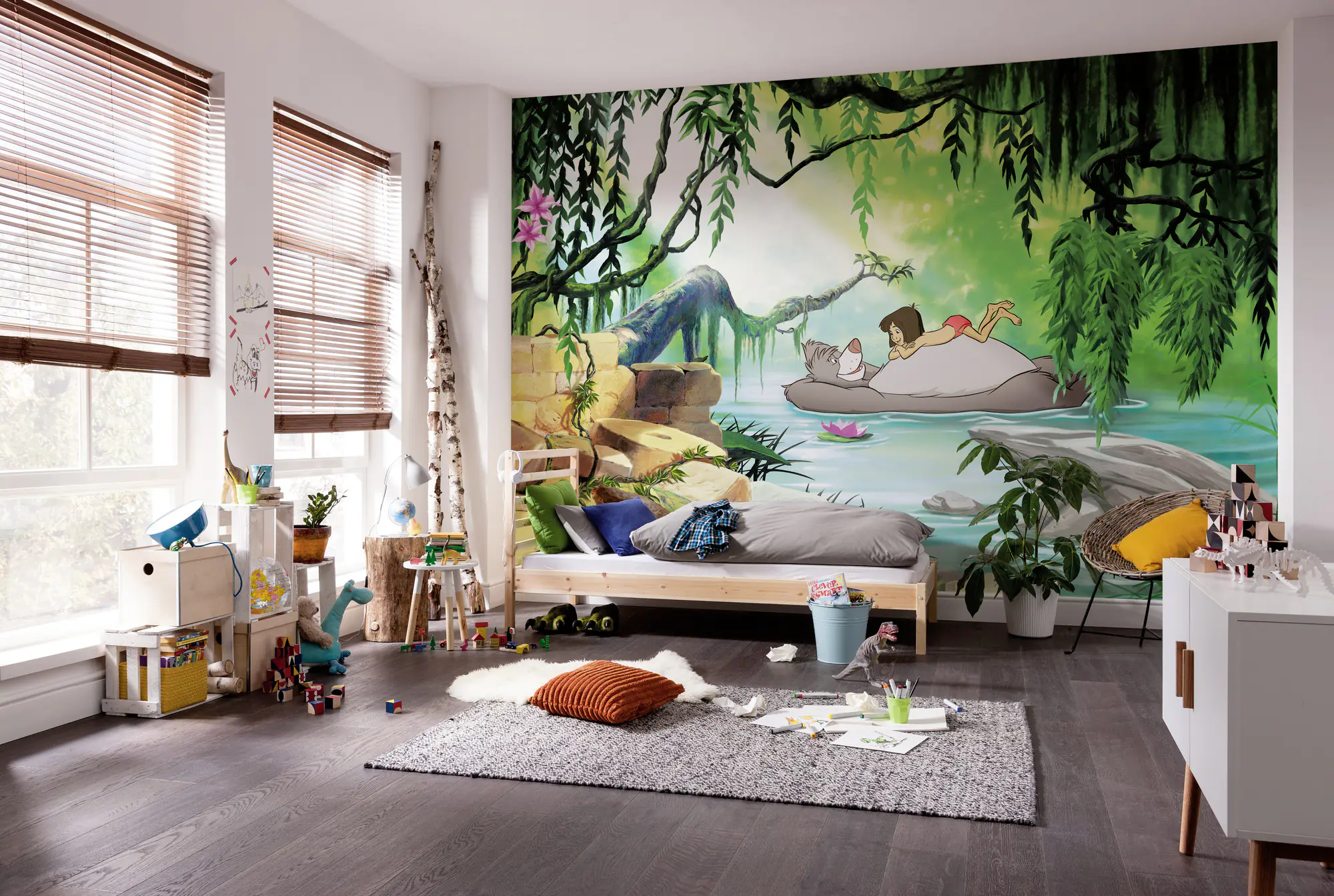 Komar Fototapete Jungle Book 368 x 254 cm 