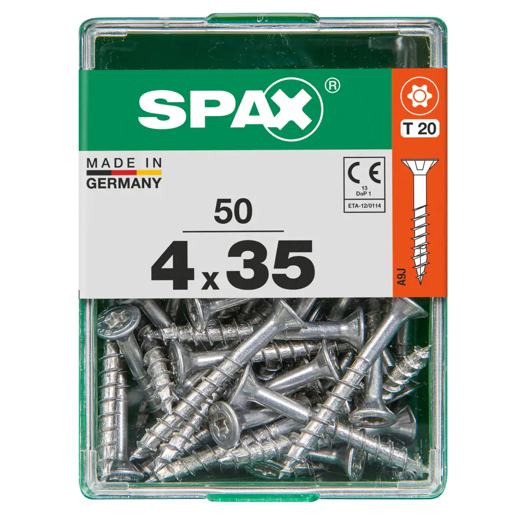 Spax Universalschrauben 4.0 x 35 mm TX 20 - 50 Stk.