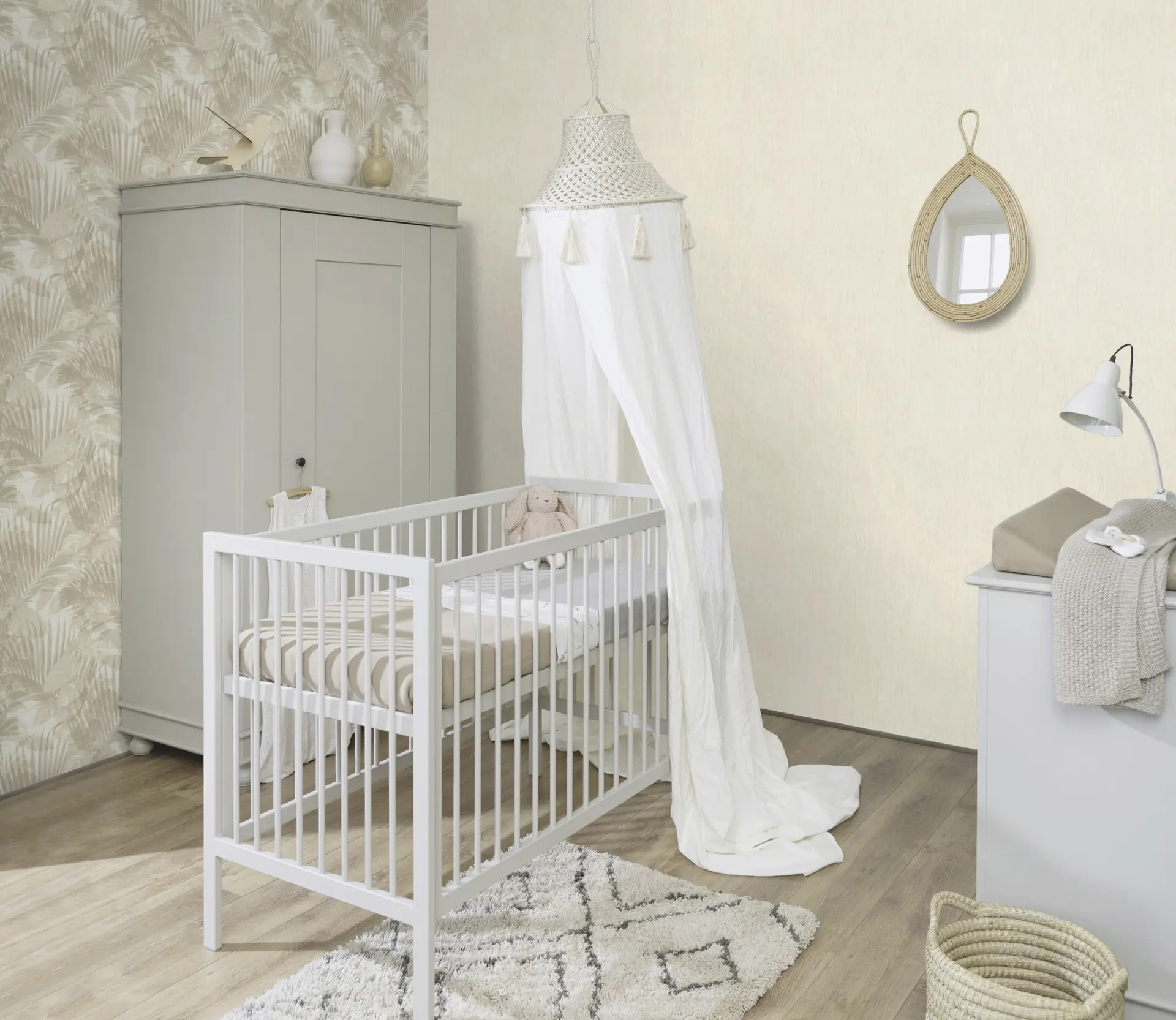 Schöner Wohnen Vliestapete Dschungel beige braun 10,05 x 0,53 m