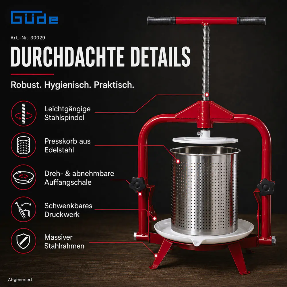 Güde Obstpresse OP 14