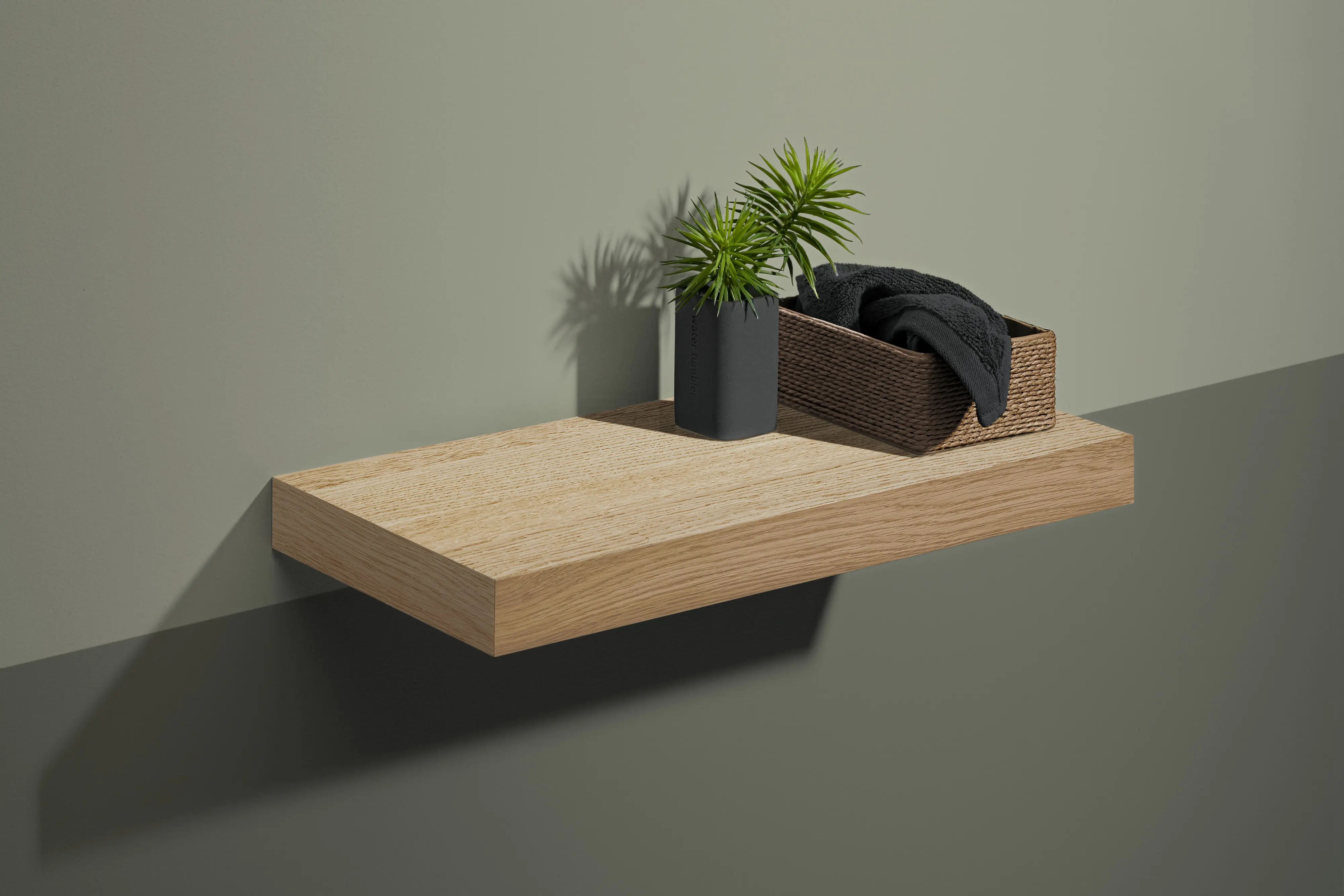 Dolle Wandregal Bigboard 115 x 25 cm Eiche furniert