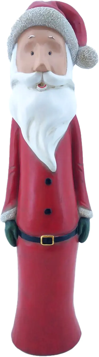 Figur Weihnachtsmann Stecker 36 x 10,5 x 9,5 cm rot