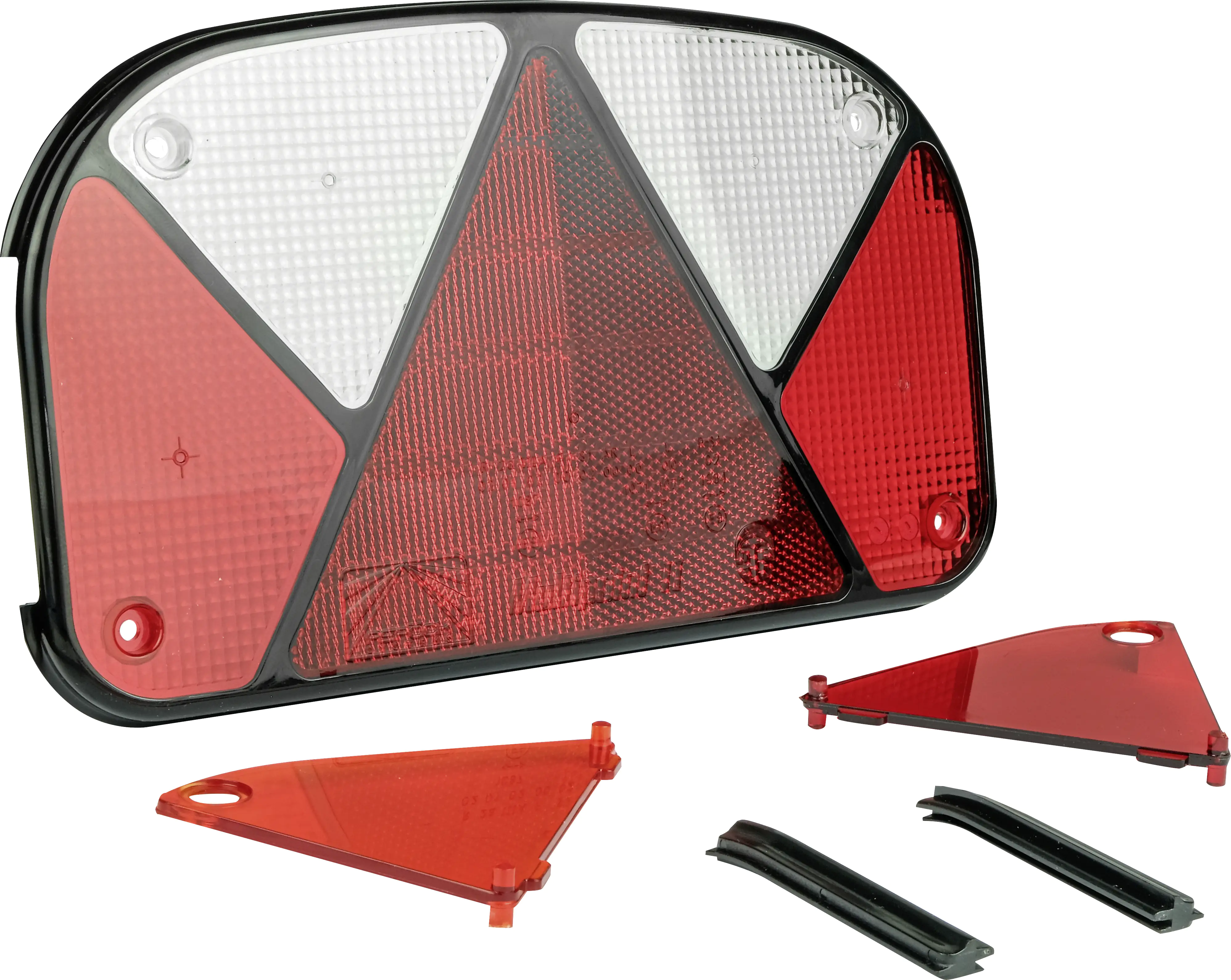 LAS Lichtscheibe für Rückleuchte Multipoint II rechts oder links