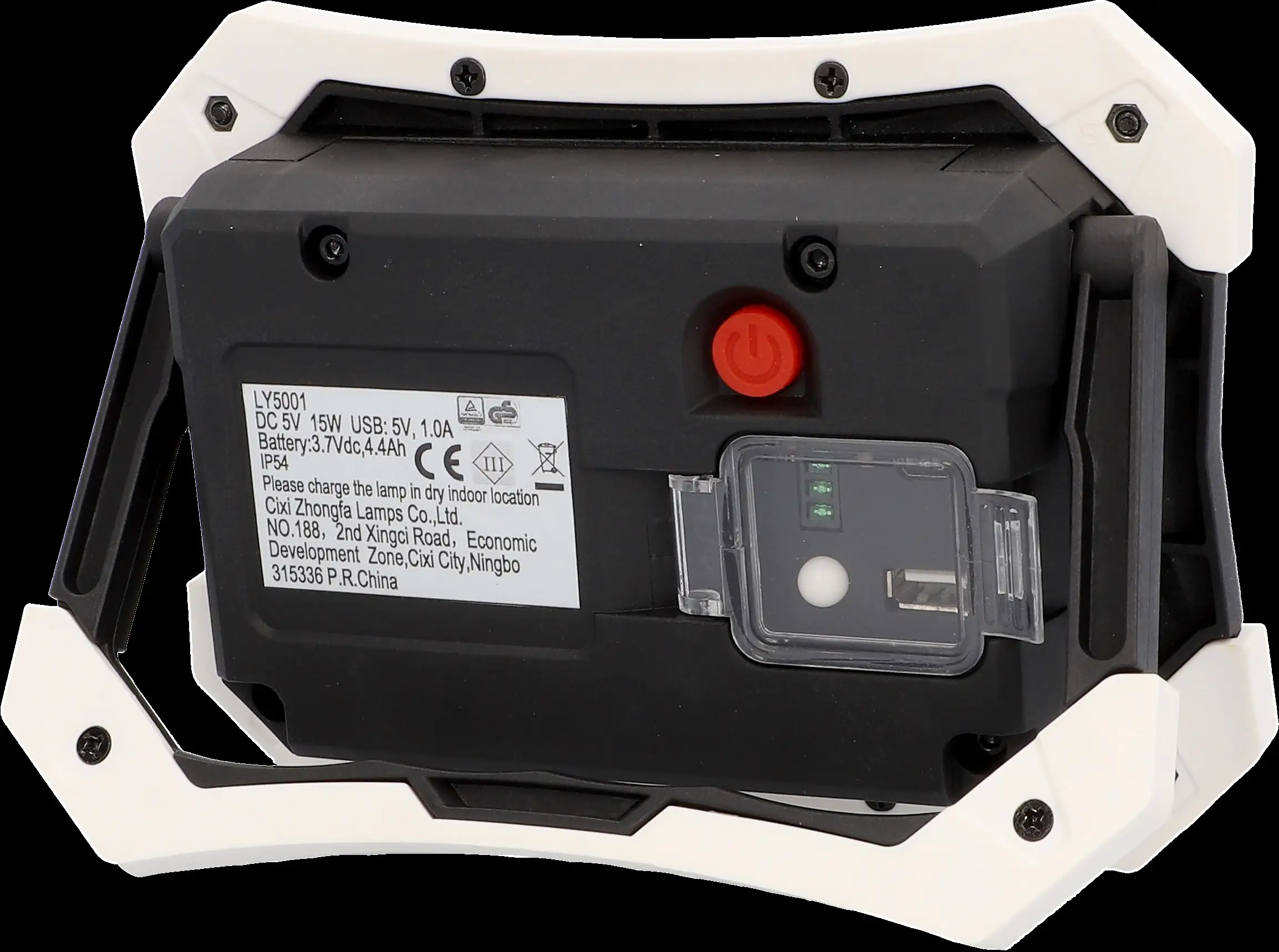 Akku LED Arbeitsleuchte 15 Watt, 1200 lm, Mikro-USB, IP44 Akku LED Arbeitsleuchte 15 Watt, 1200 lm, Mikro-USB, IP44