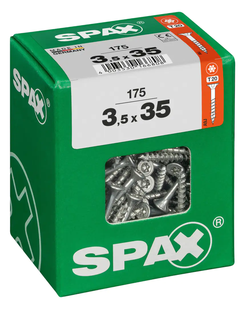 Spax Universalschrauben 3.5 x 35 mm TX 20 - 175 Stk.