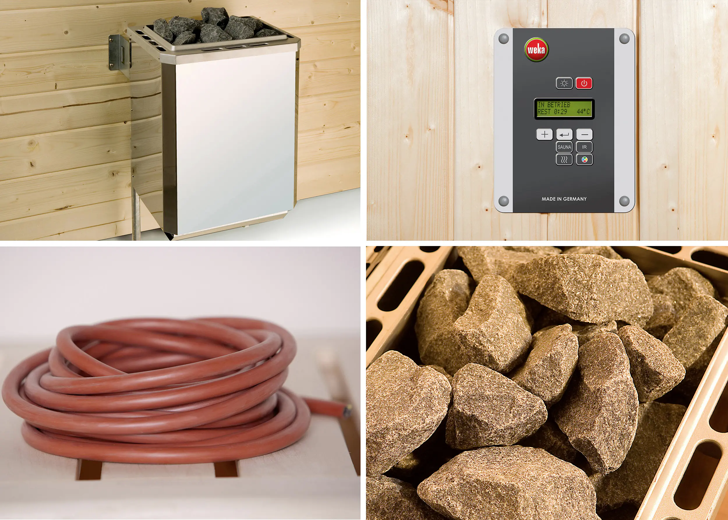 Weka Saunaofenset 4 - 9,0 kW