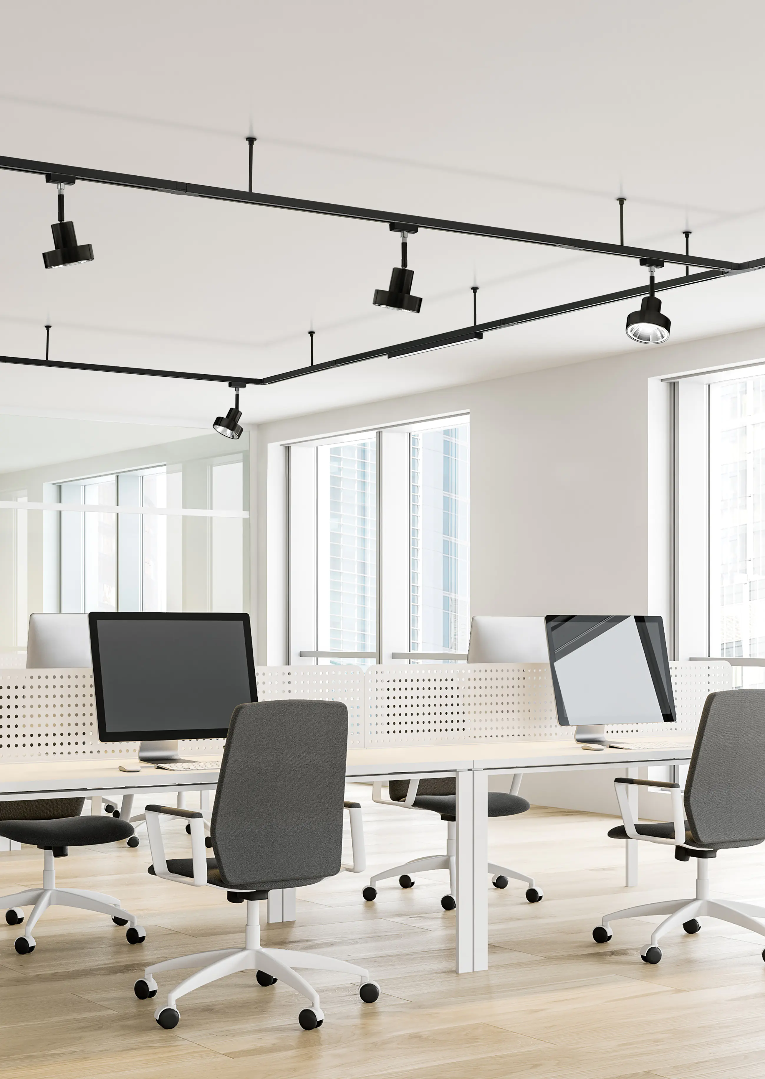 Trio Leuchten X-Verbinder DUOline schwarz matt Trio Leuchten X-Verbinder DUOline schwarz matt