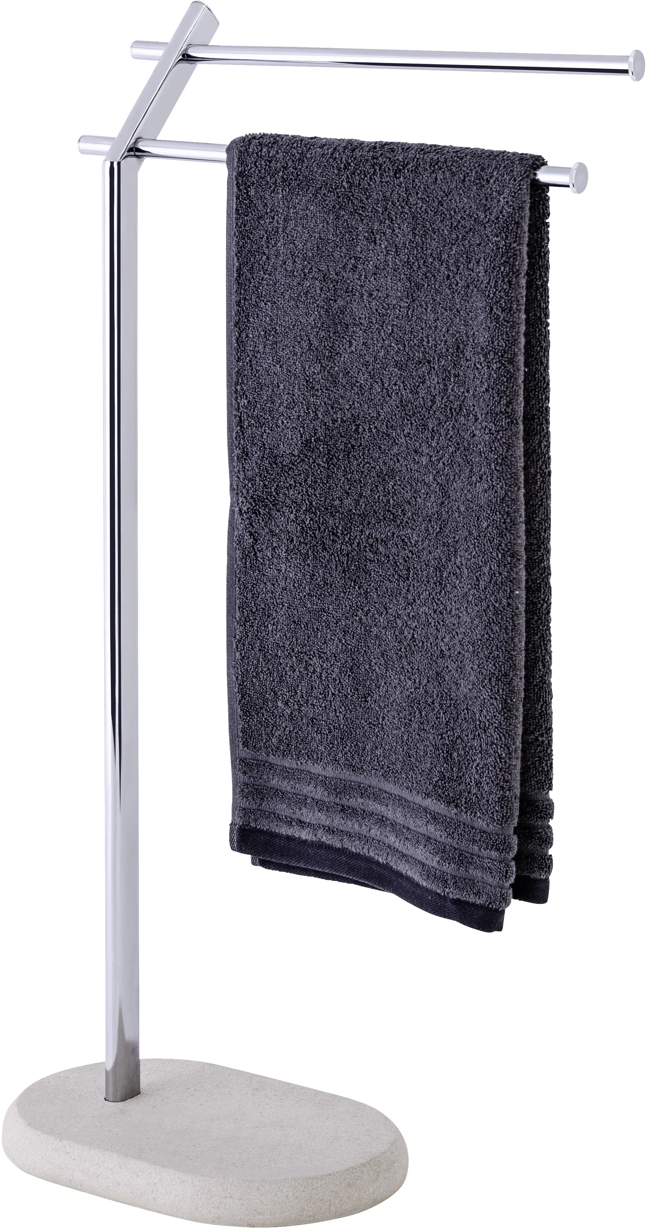 Wenko Handtuchständer Puro 2-armig, beige