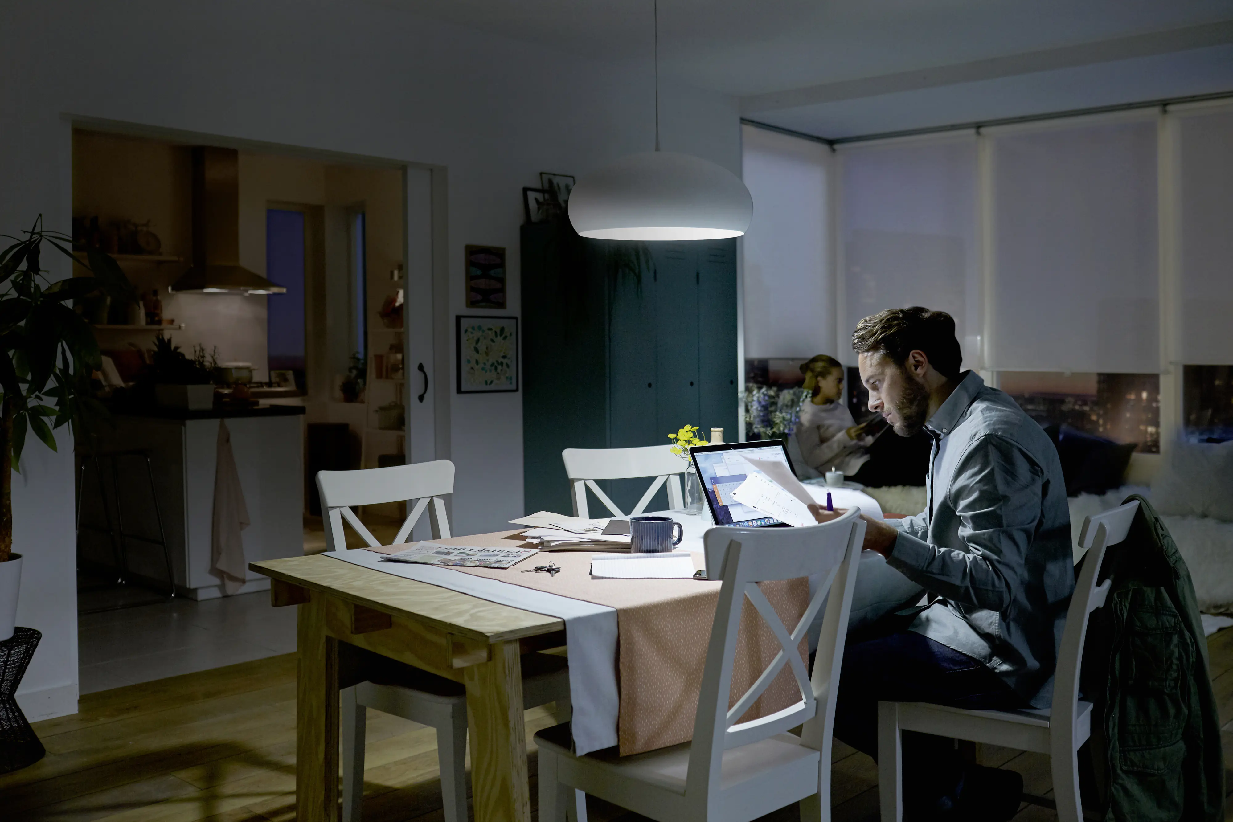 Philips LED-Leuchtmittel Filament Stabform T25L E14 4,5W warmweiß