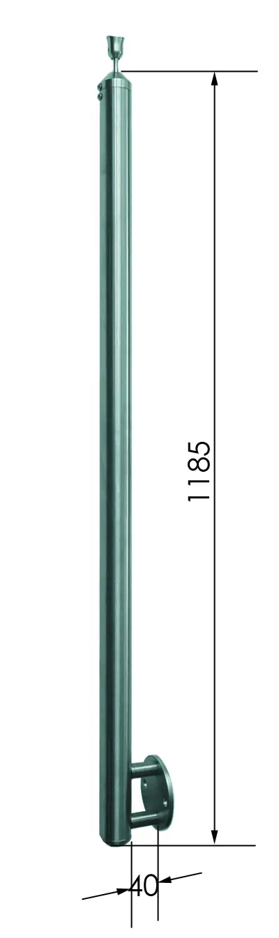 Treba E80 MegaTec Geländerstab Edelstahl V2A