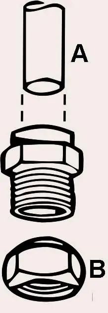 Cornat Übergangsnippel Ø 22 mm / 1"