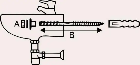 WT-Befestigung M10 x 140 mm