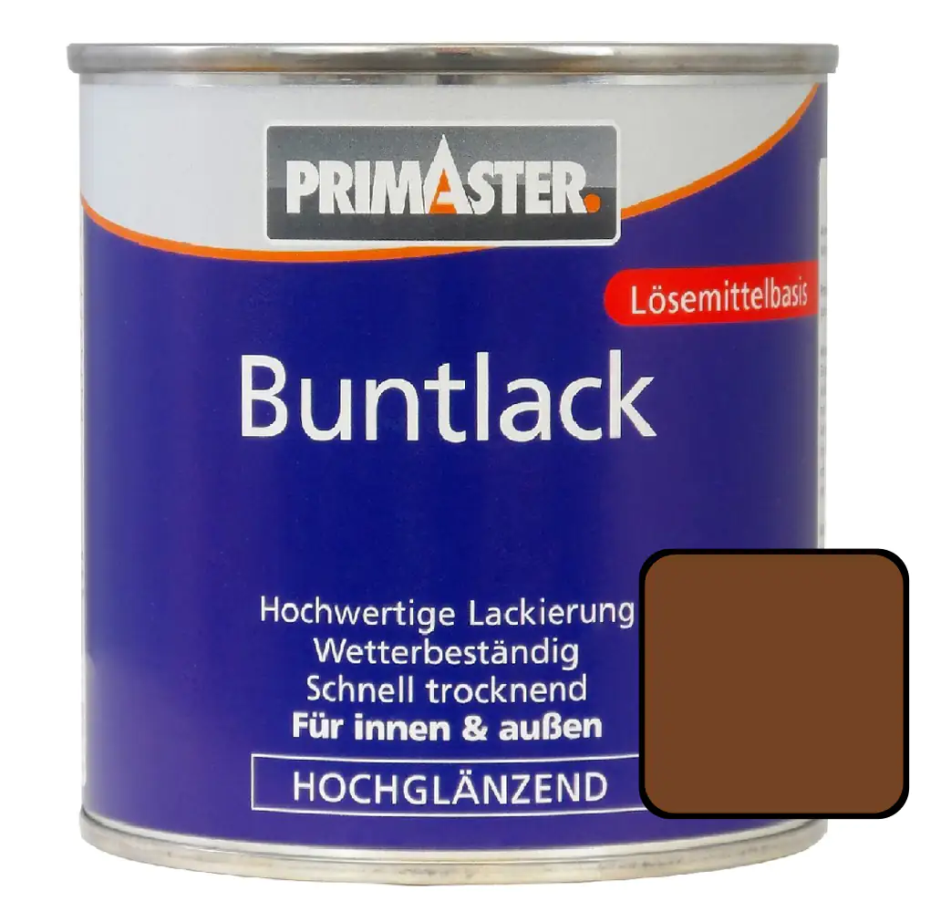 Primaster Buntlack RAL 8003 375 ml lehmbraun hochglänzend