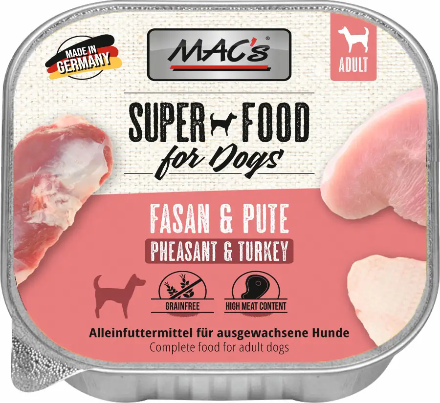 Macs Dog Fasan & Pute 150 g
