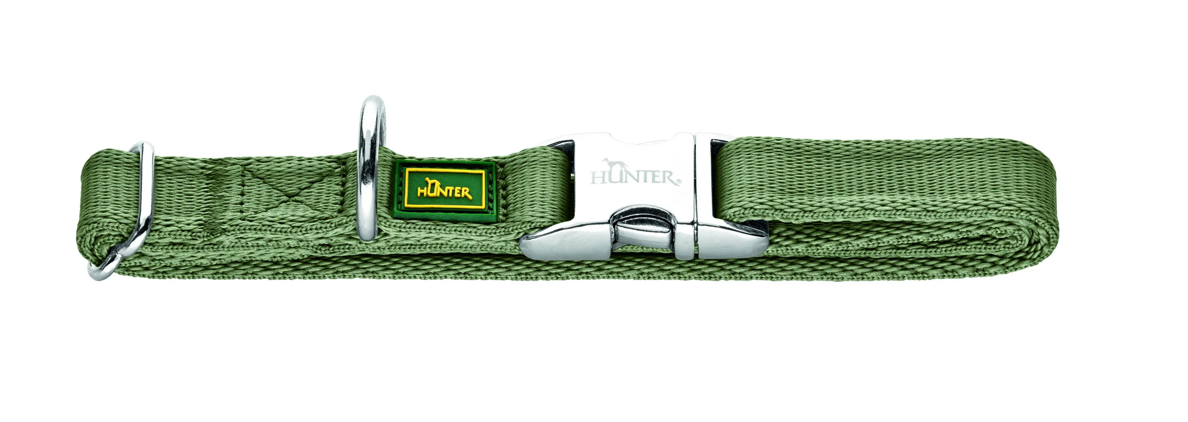 Hunter Hundehalsband Inari Alu-Strong L lindgrün
