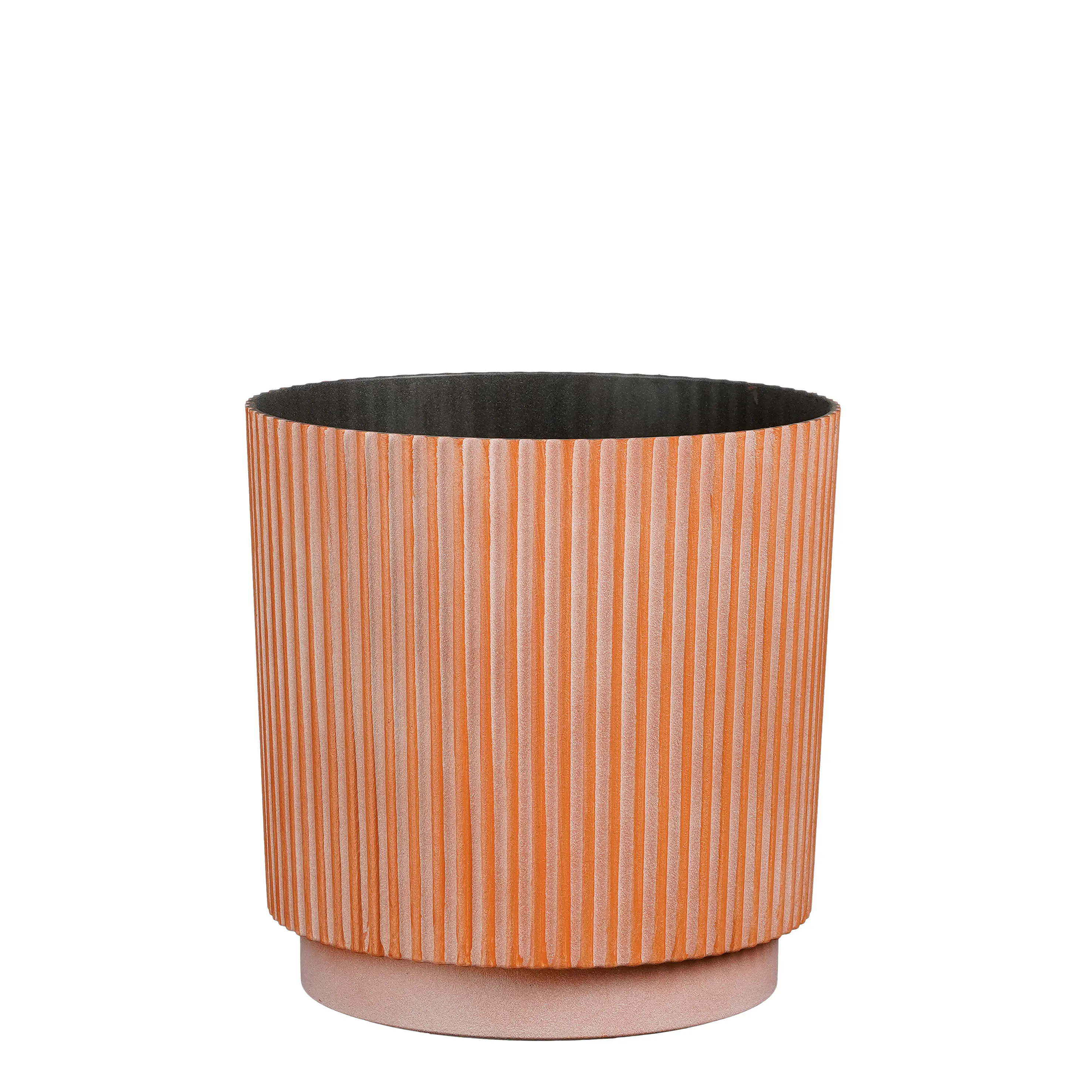 Mica Decorations Übertopf Ibarra Kunststoff terra Ø 25 cm