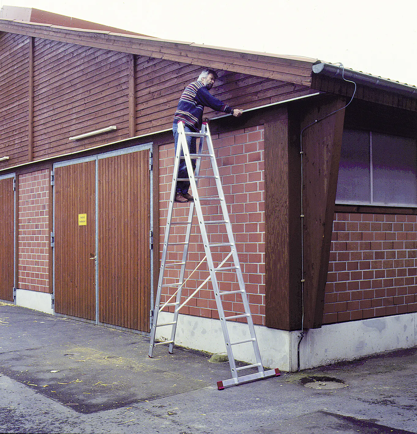 Krause Aluminium-Mehrzweckleiter CORDA 6,20 m
