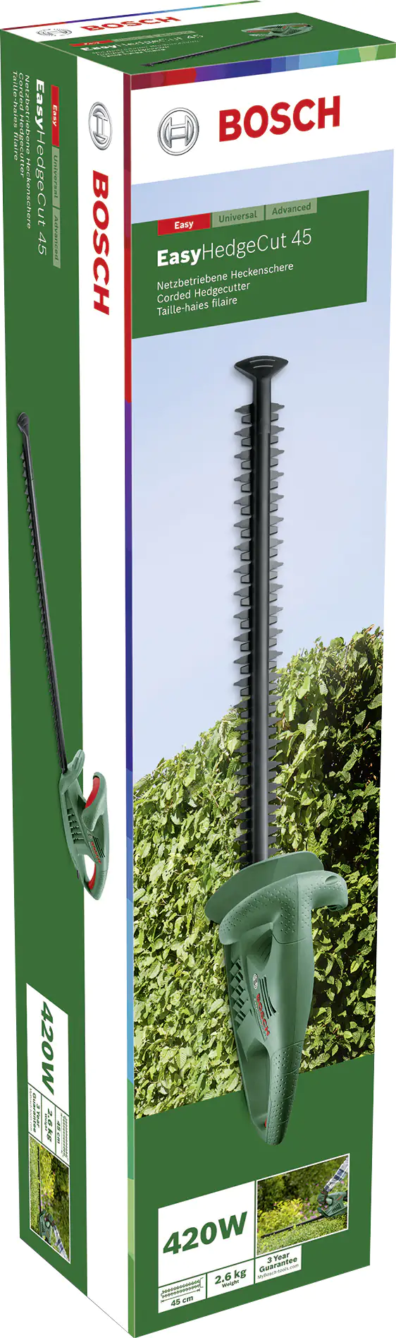 Bosch Heckenschere EasyHedgeCut 45 420 W Bosch Heckenschere EasyHedgeCut 45 420 W