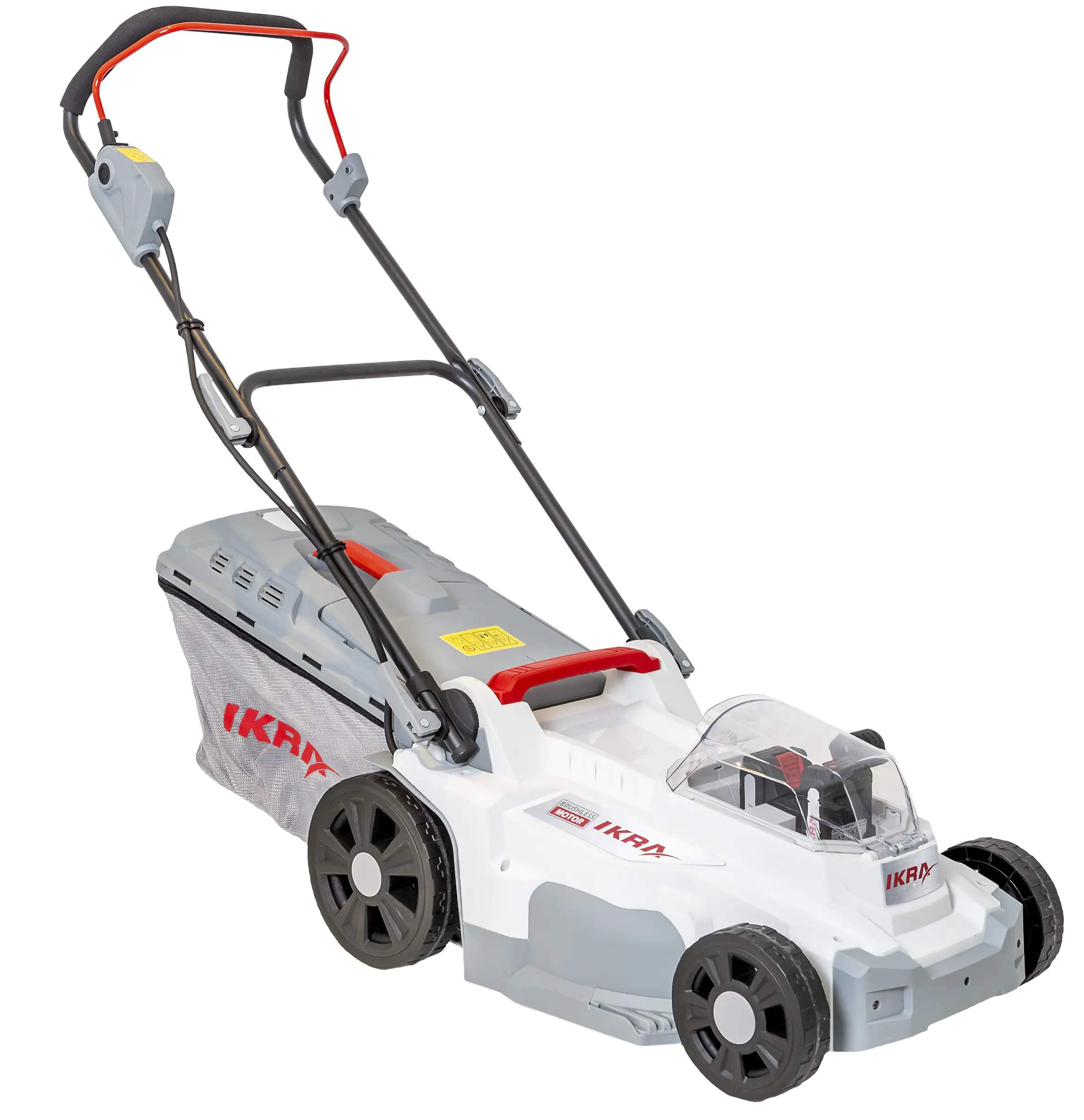 Ikra Akku Rasenmäher ICM 2/2037 2x20 Volt, 37 cm Schnittbreite