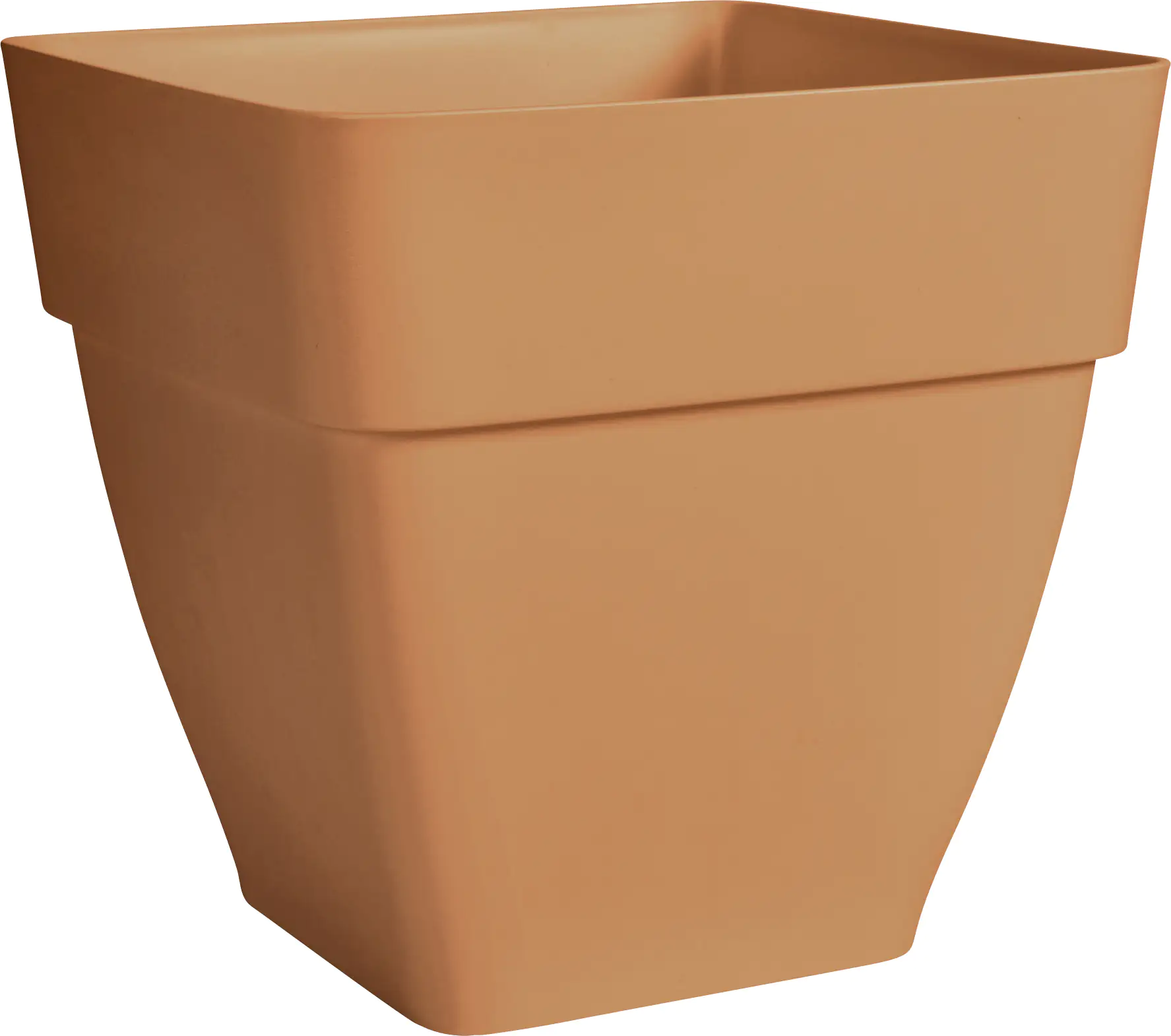 Elho Pflanztopf Vibia Quadrat 36,4 x 36,4 x 35,6 cm terra