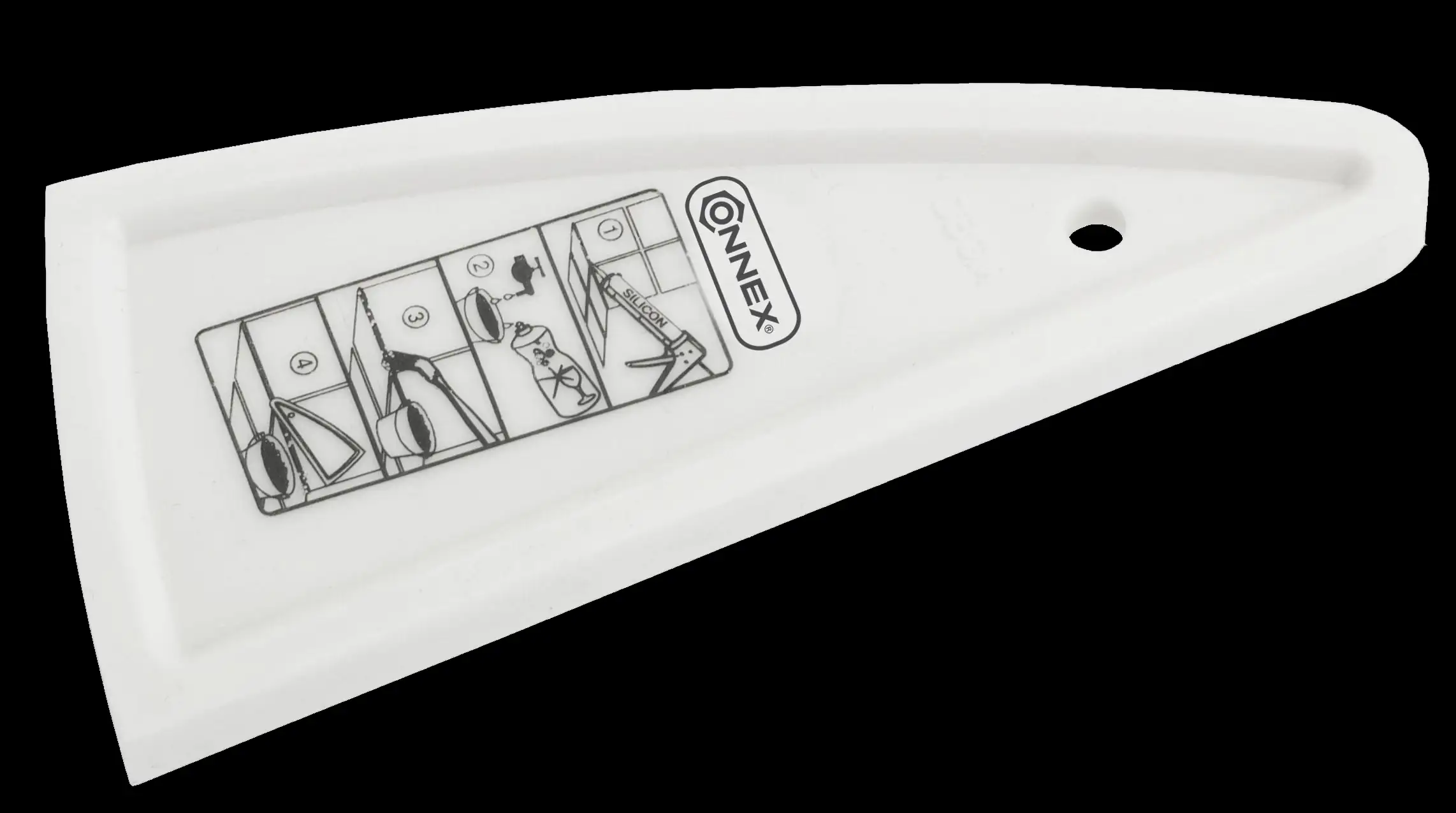 Glättspachtel für Silikon