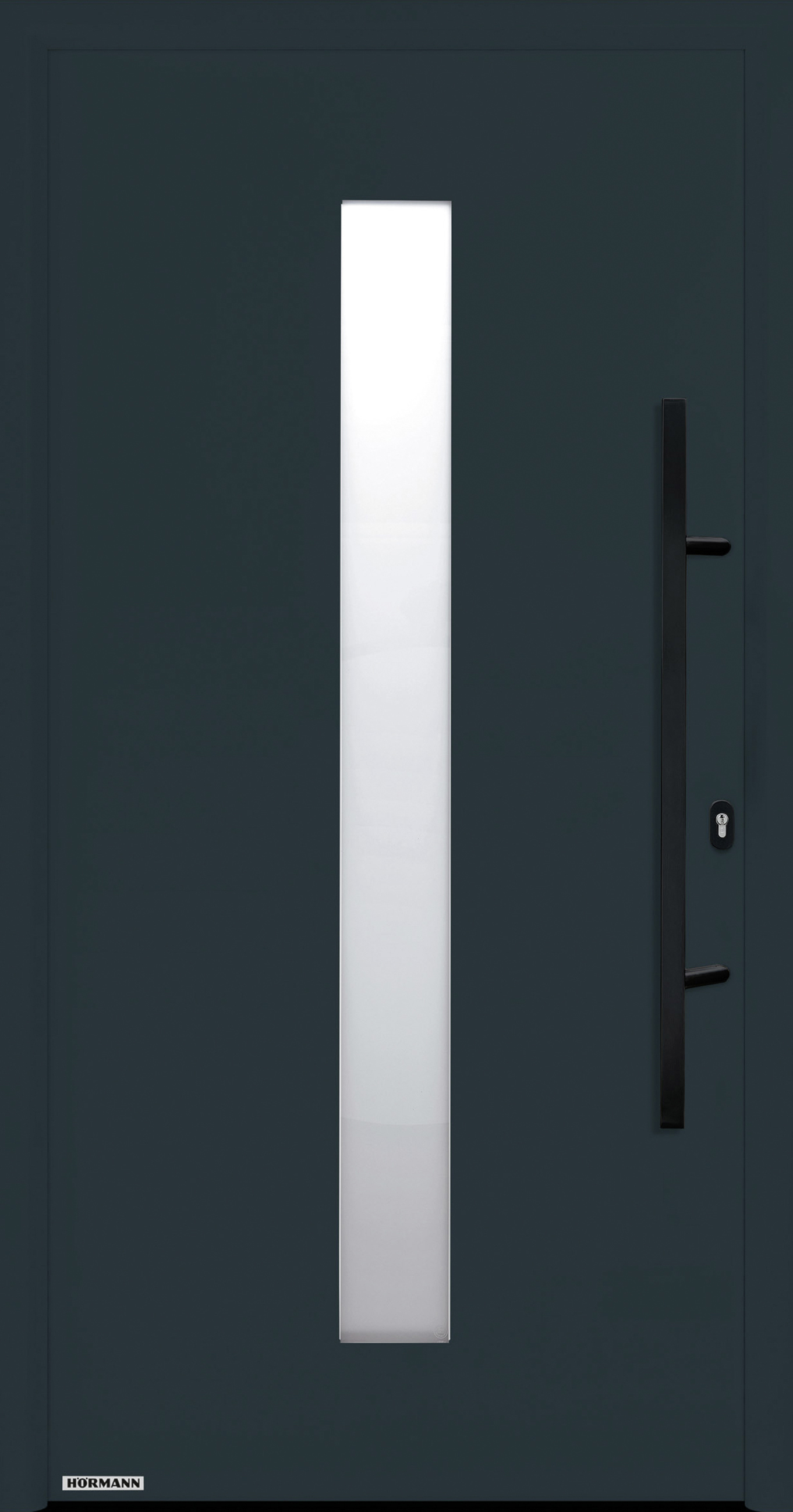 Hörmann Haustür Thermo65 Motiv 610S anthrazitgrau Rechts 110 x 210 cm