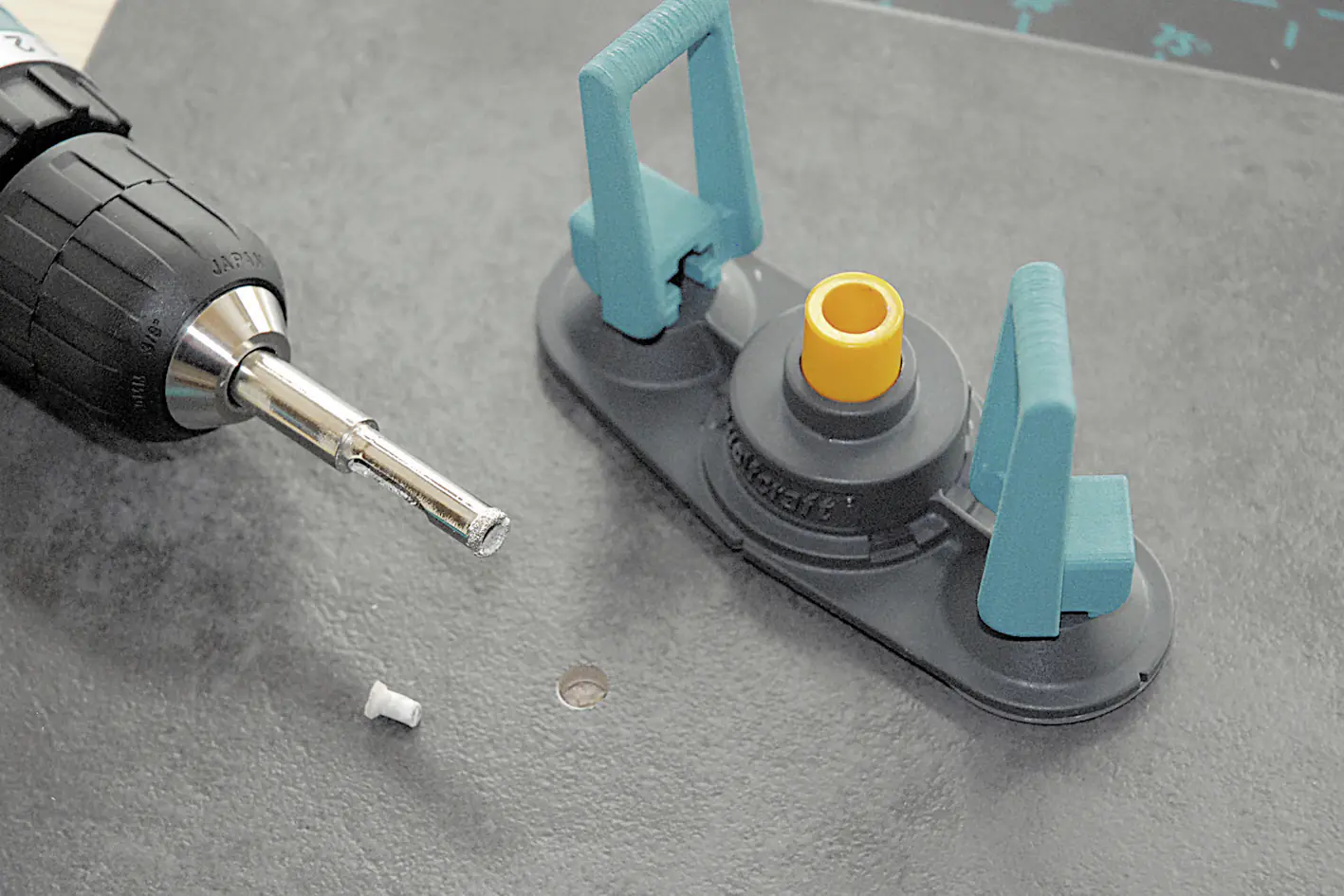 Wolfcraft Führung für Bohrkronen diamantbestreut Ceramic Ø 5 - 10 mm Wolfcraft Führung für Bohrkronen diamantbestreut Ceramic Ø 5 - 10 mm