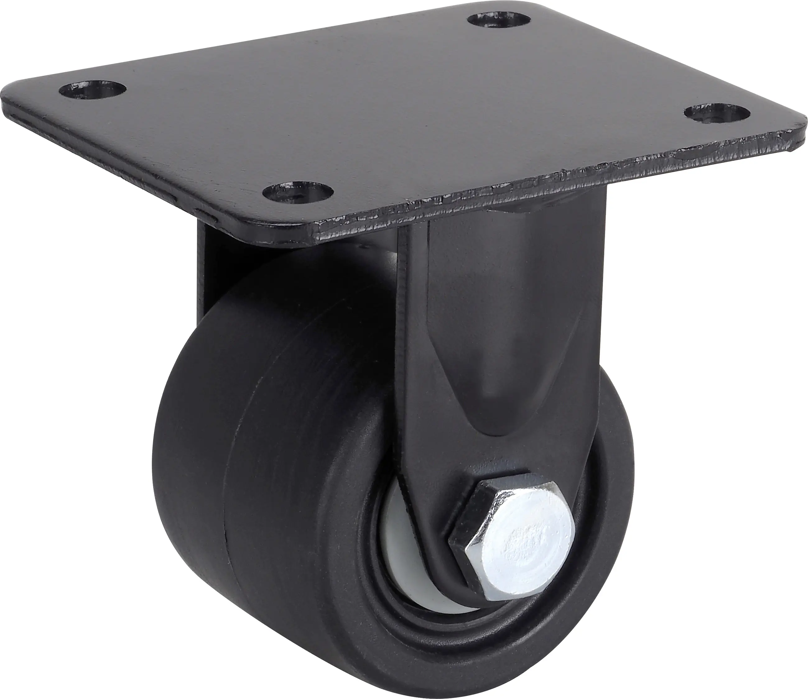 Schwerlast-Bockrolle 75 x 50 mm Tragkr. 600 kg