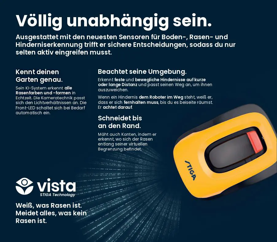 Stiga Mähroboter A 8v Kamera & RTK