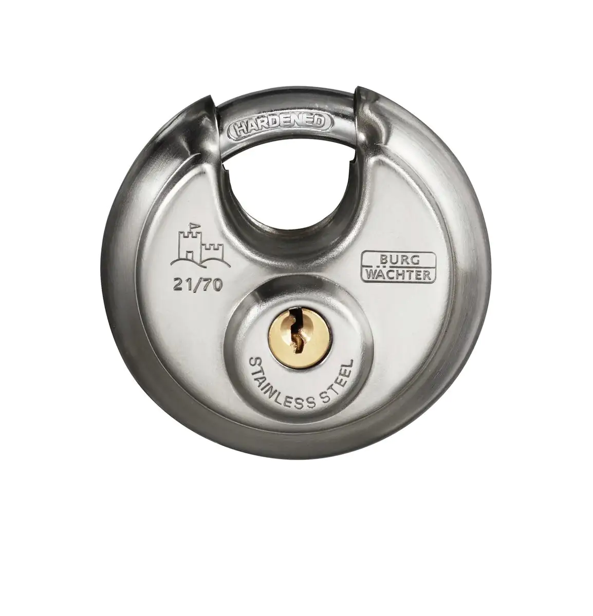 Burg Wächter Rundbügelschloss Circle 21 70 21.0 x 16.0 mm - 1 Stück