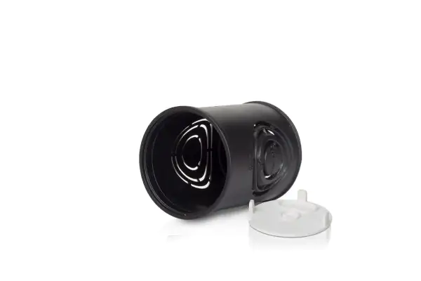 UP-Wandauslassdose mit Deckel weiß 3x, weiß