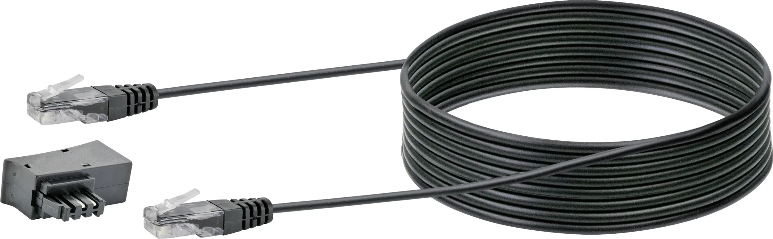 Schwaiger TAE/DSL Steckeradapter mit Modemkabel