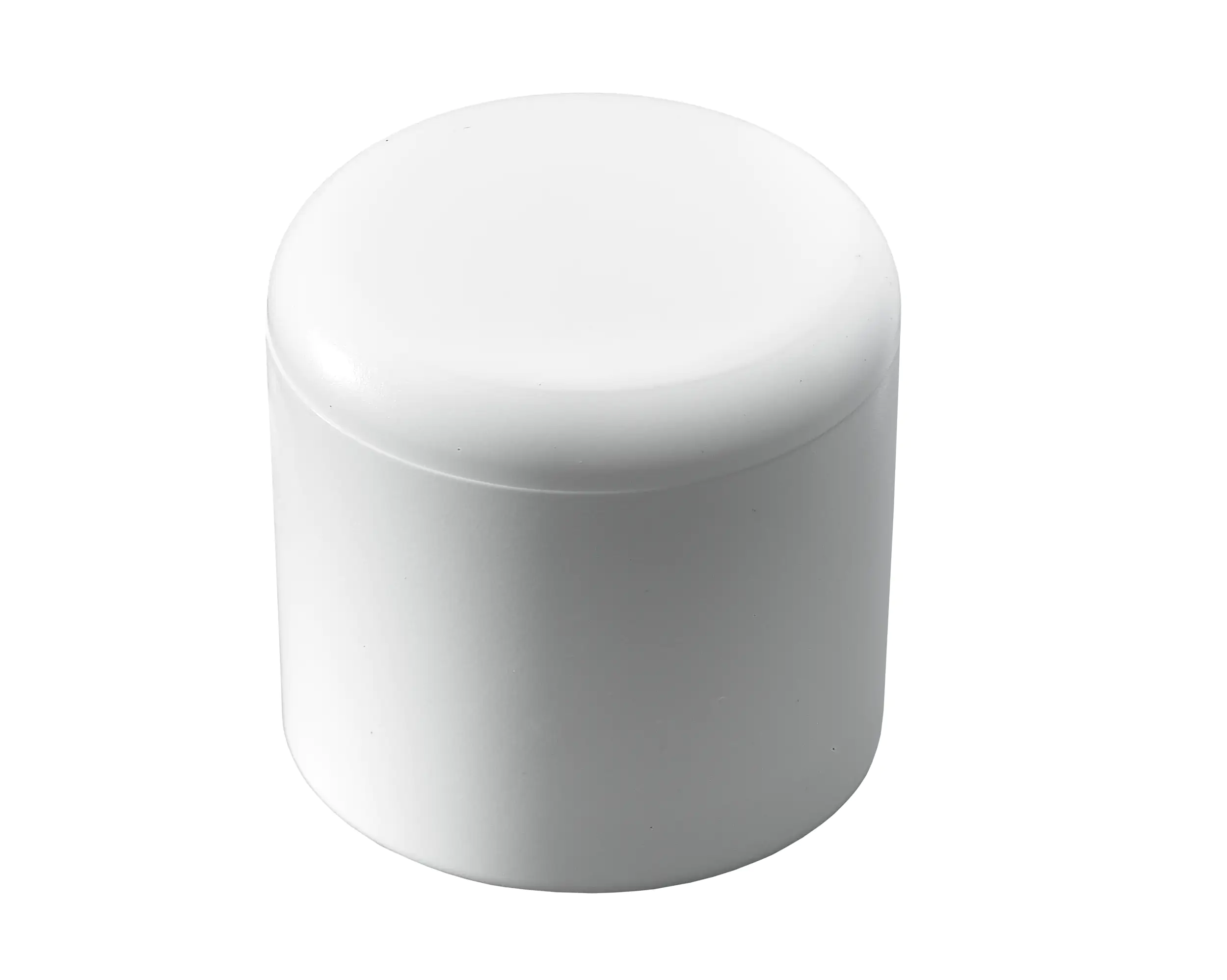 Hettich Fußkappe für Rundrohre Ø22 mm weiß Kunststoff, 4 Stück