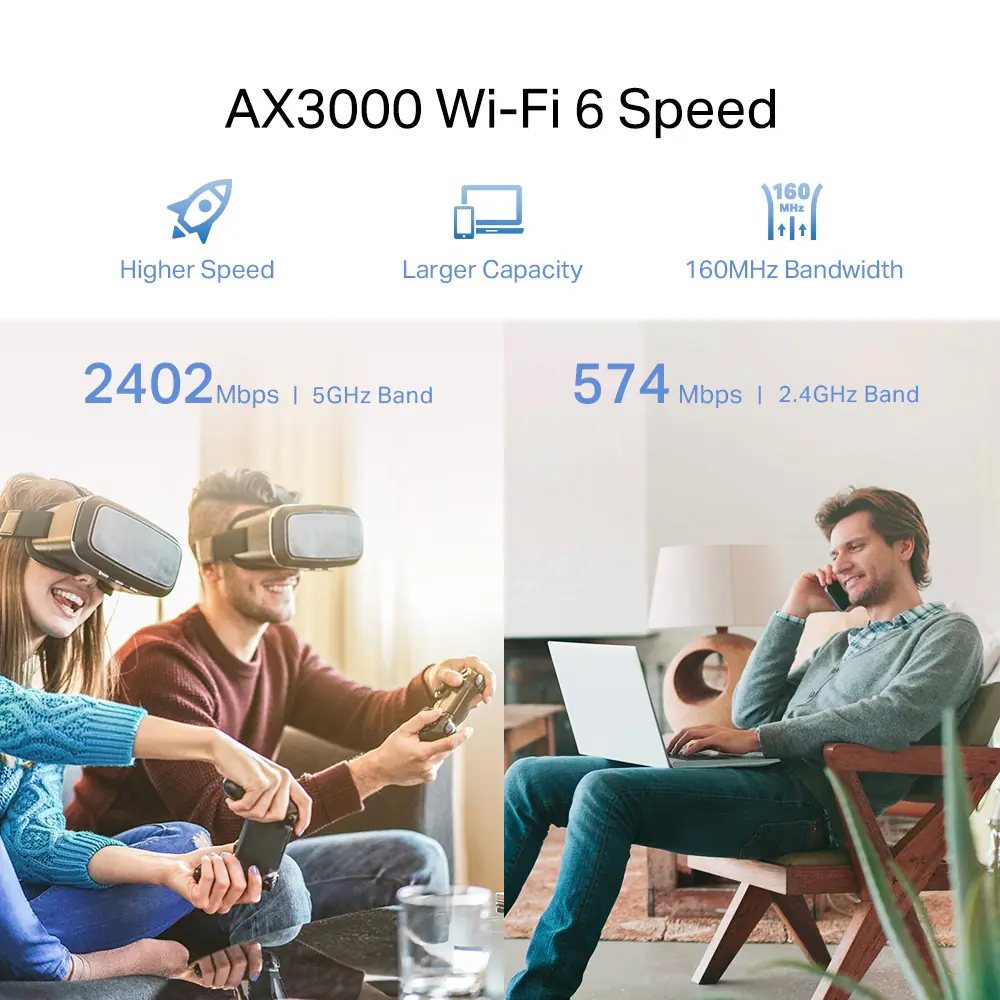 TP-Link Repeater AX3000 Mesh WiFi 6 TP-Link Repeater AX3000 Mesh WiFi 6