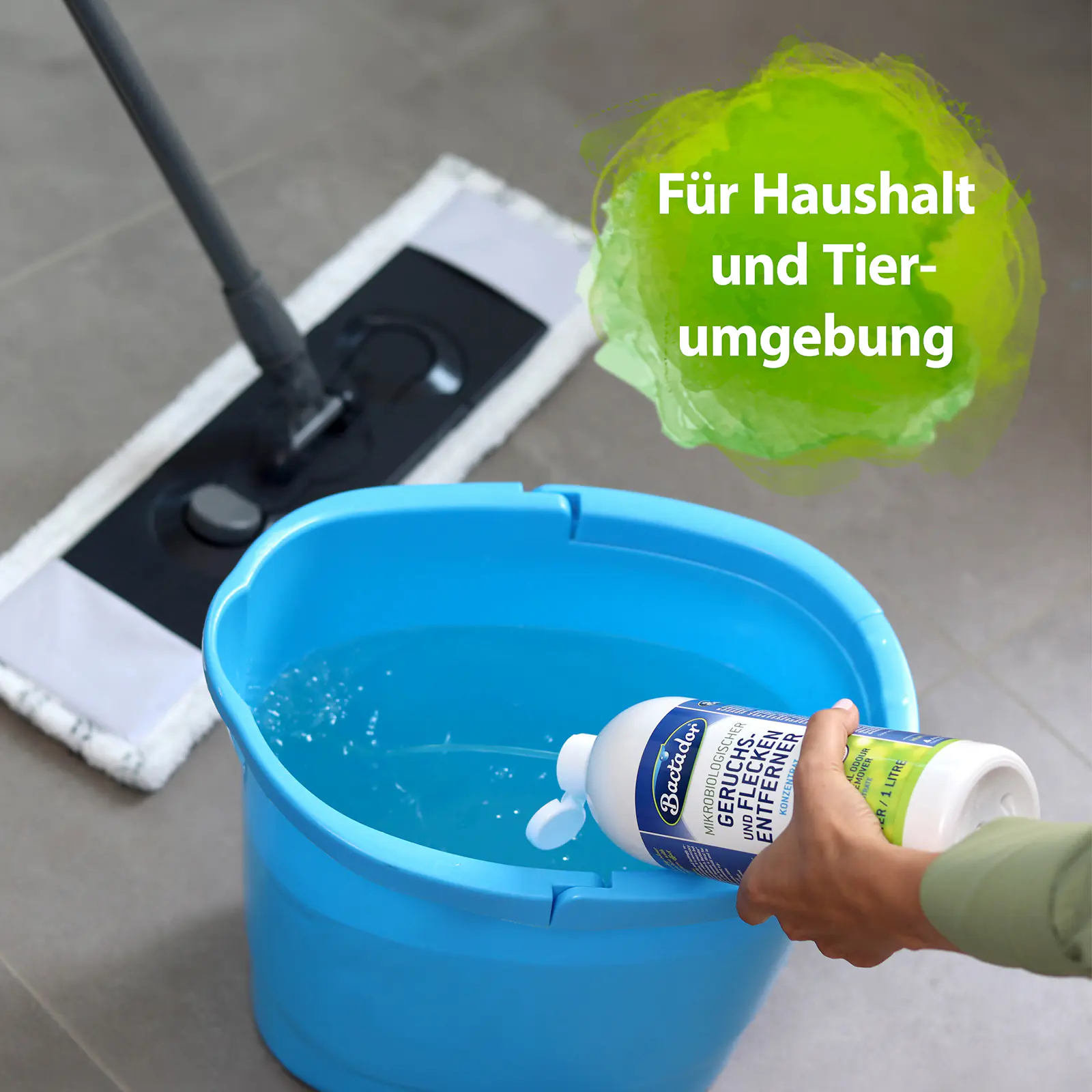 Bactador Geruchs- und Fleckenentferner Konzentrat 1 L